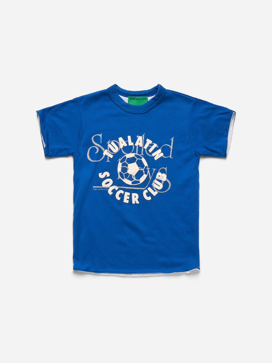 SPOILED BOYS -  BLUE WHITE REVERSIBLE TEE_TSC_XXS (p)