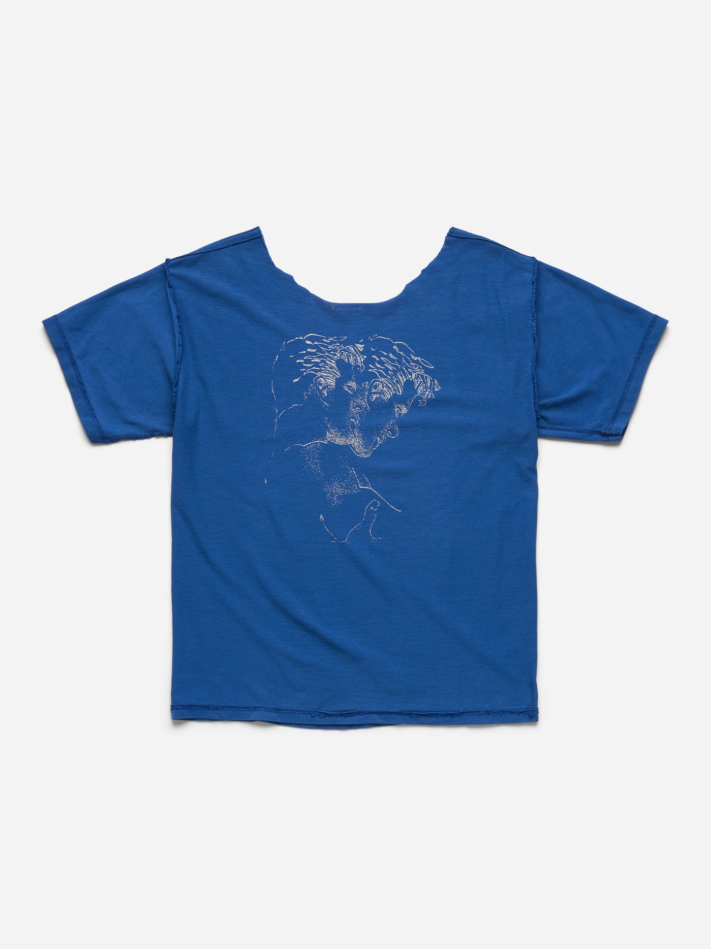 SPOILED BOYS -  BLUE TEE_RODEO_CUT_S (u)