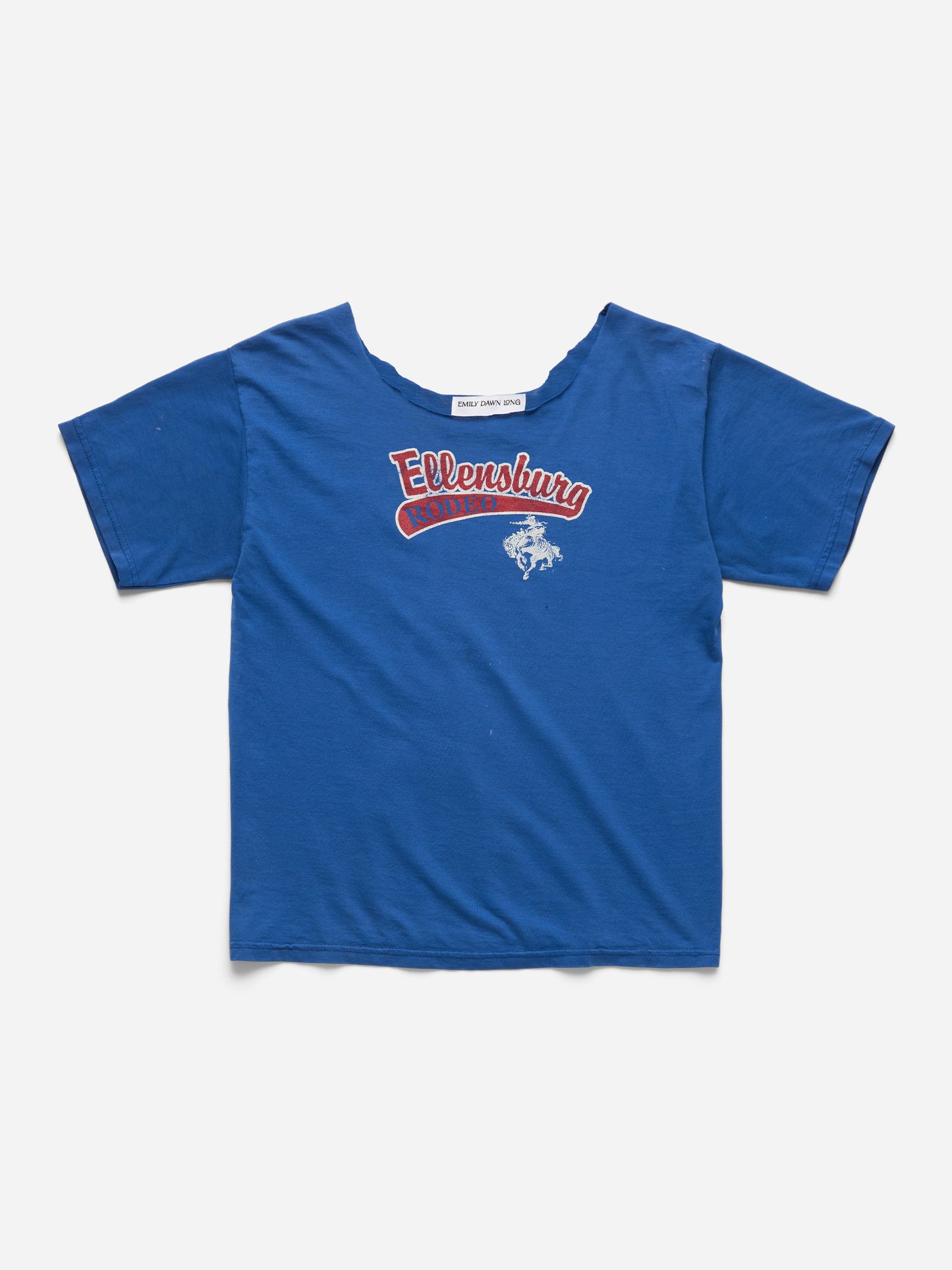 SPOILED BOYS -  BLUE TEE_RODEO_CUT_S (u)