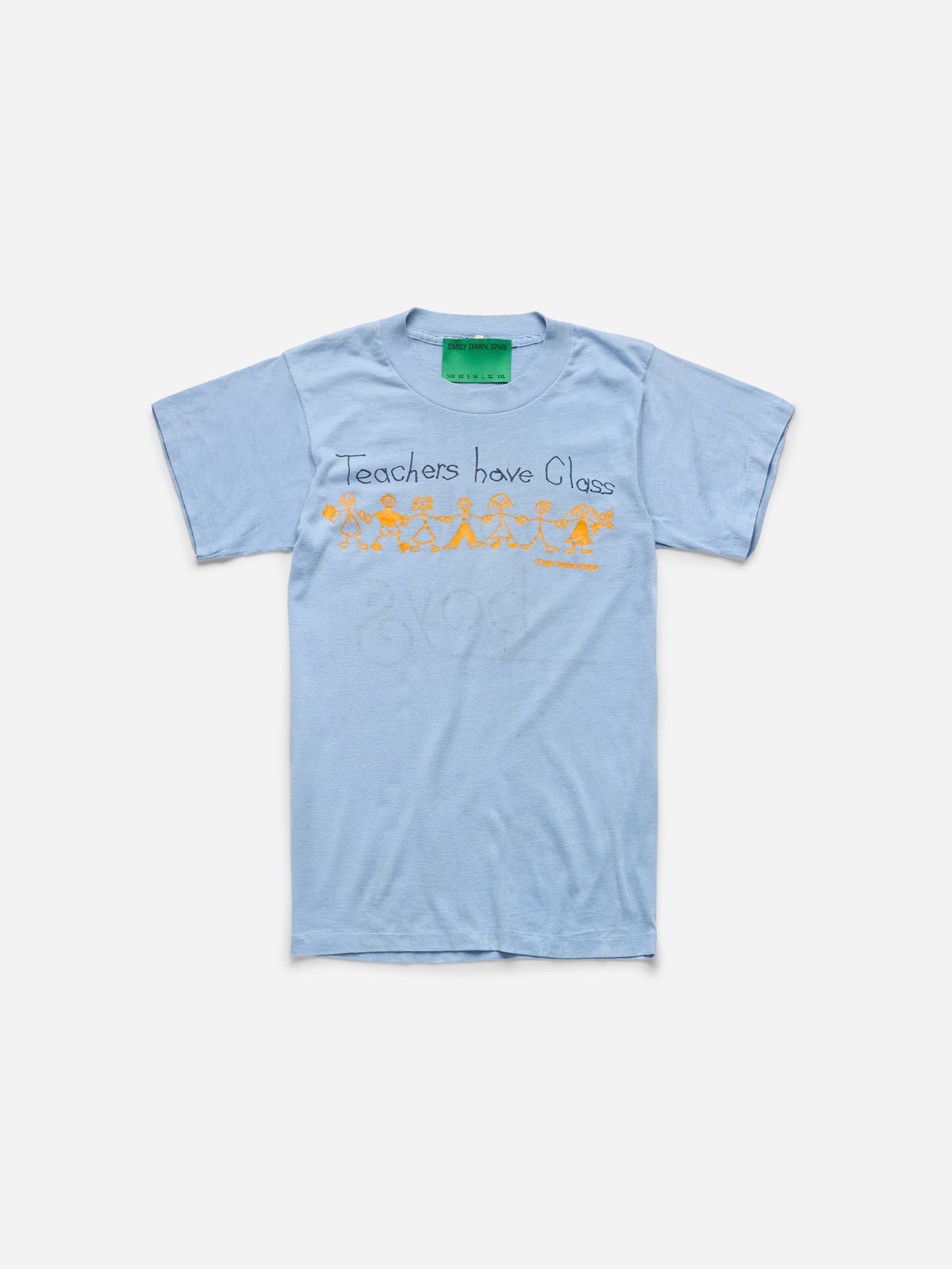 SPOILED BOYS -  LIGHT BLUE TEE_TEACHERS_XS (a)
