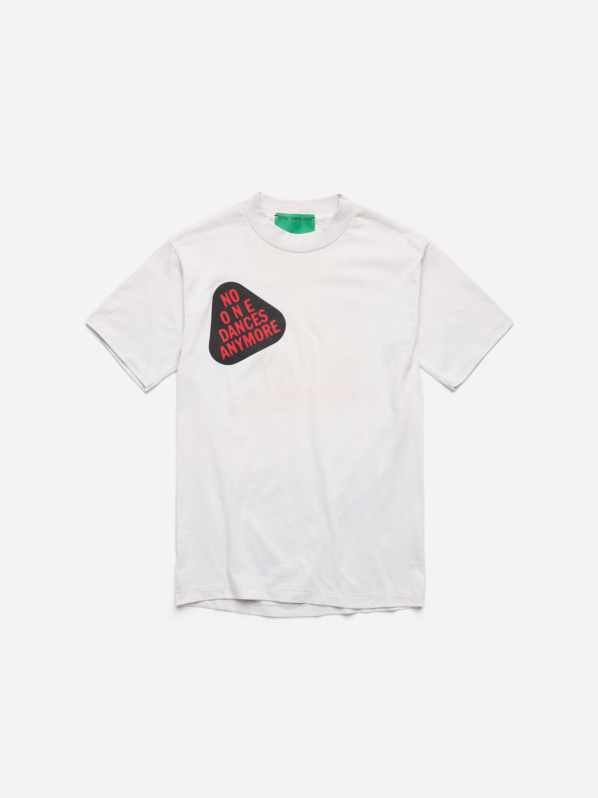 NO ONE DANCES ANYMORE White Tee - Small