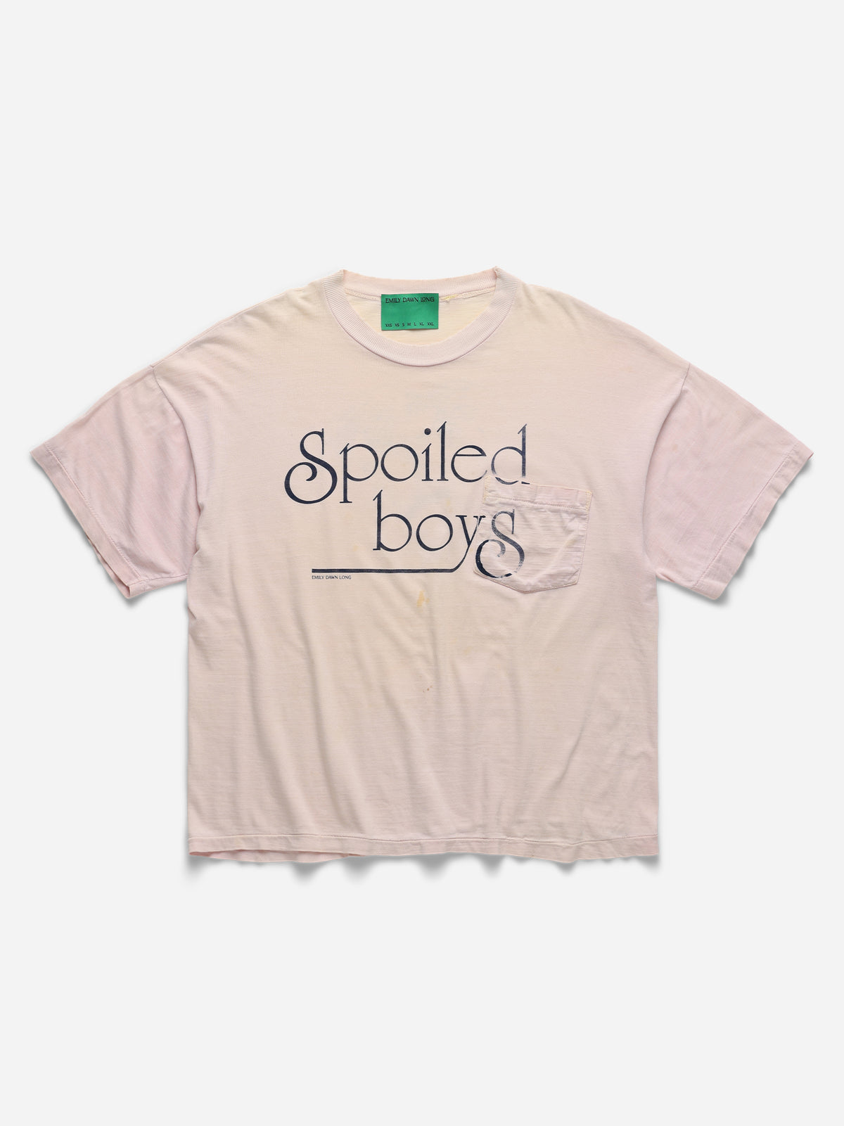 SPOILED BOYS - Washed Pink Tee_Pocket_L (d)