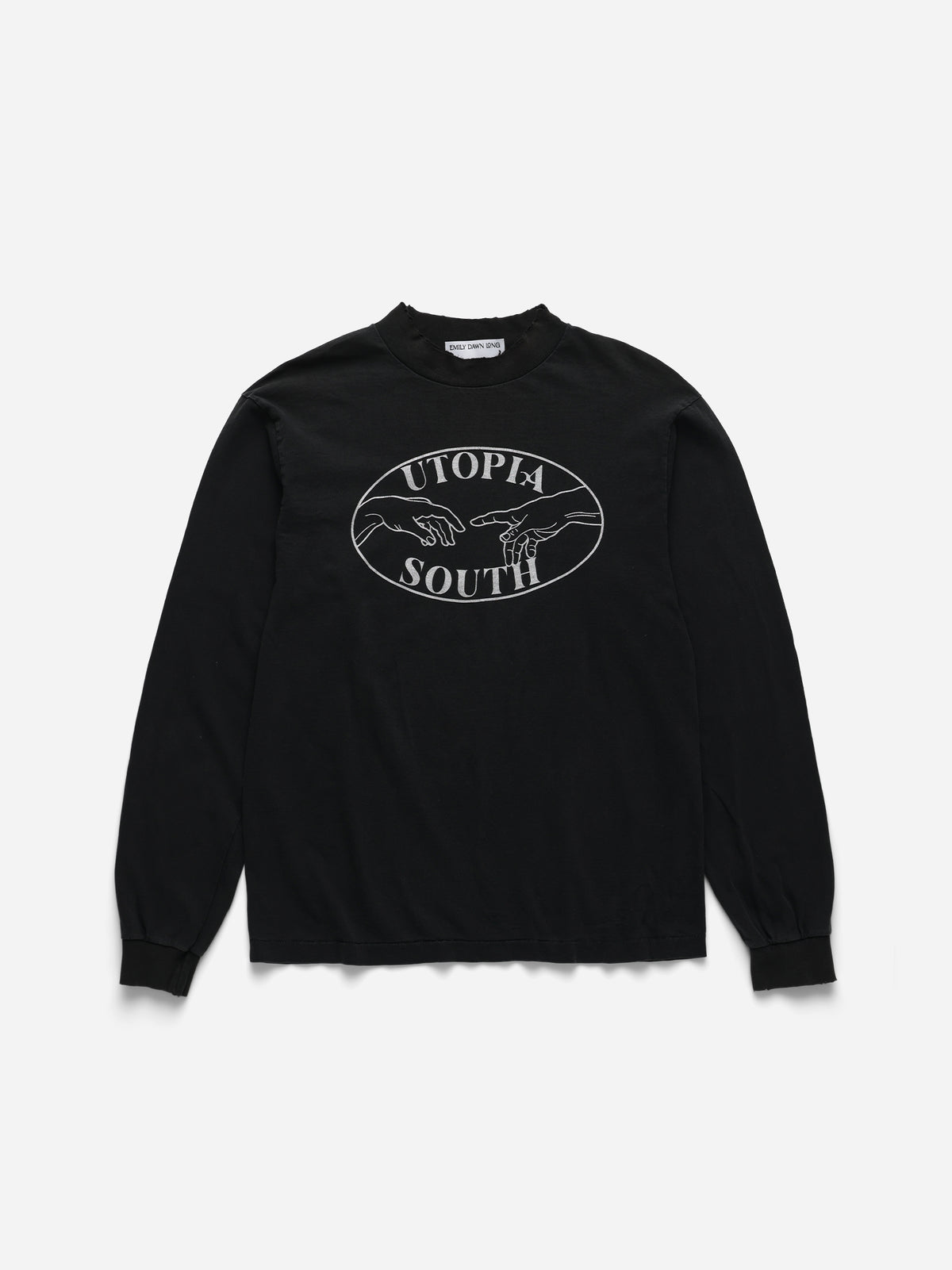 UTOPIA SOUTH - Black Long Sleeve Tee_S/M (m)