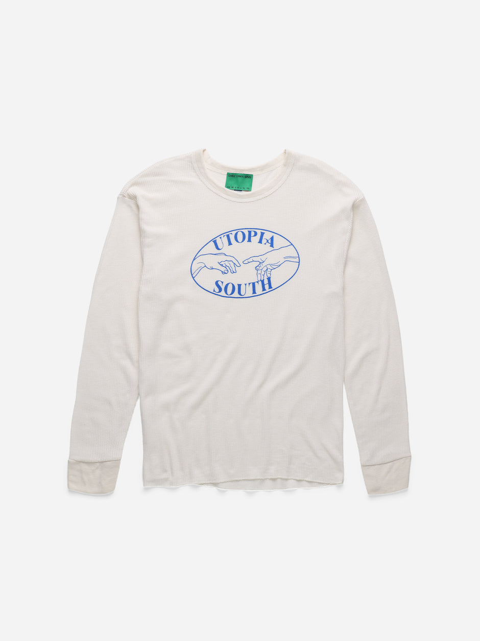 UTOPIA SOUTH - White Waffle Thermal_XL (r)