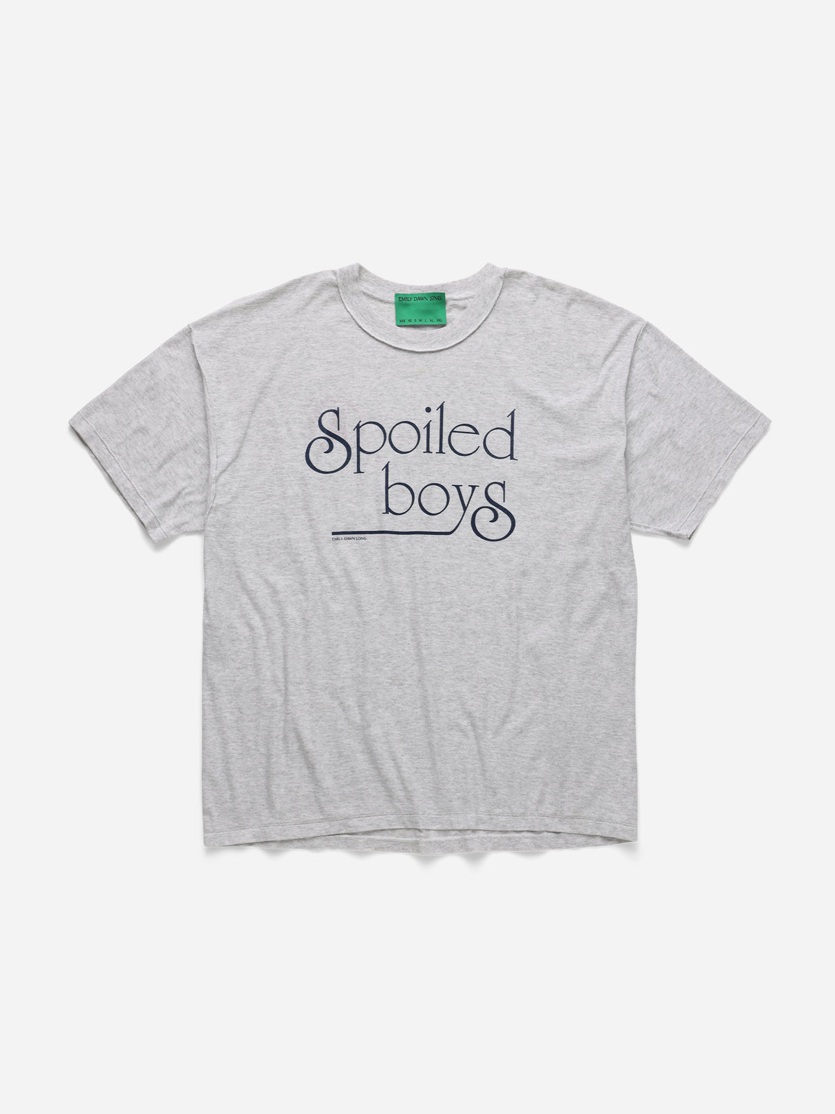 SPOILED BOYS - Grey Tee_Reunion_XL (i)