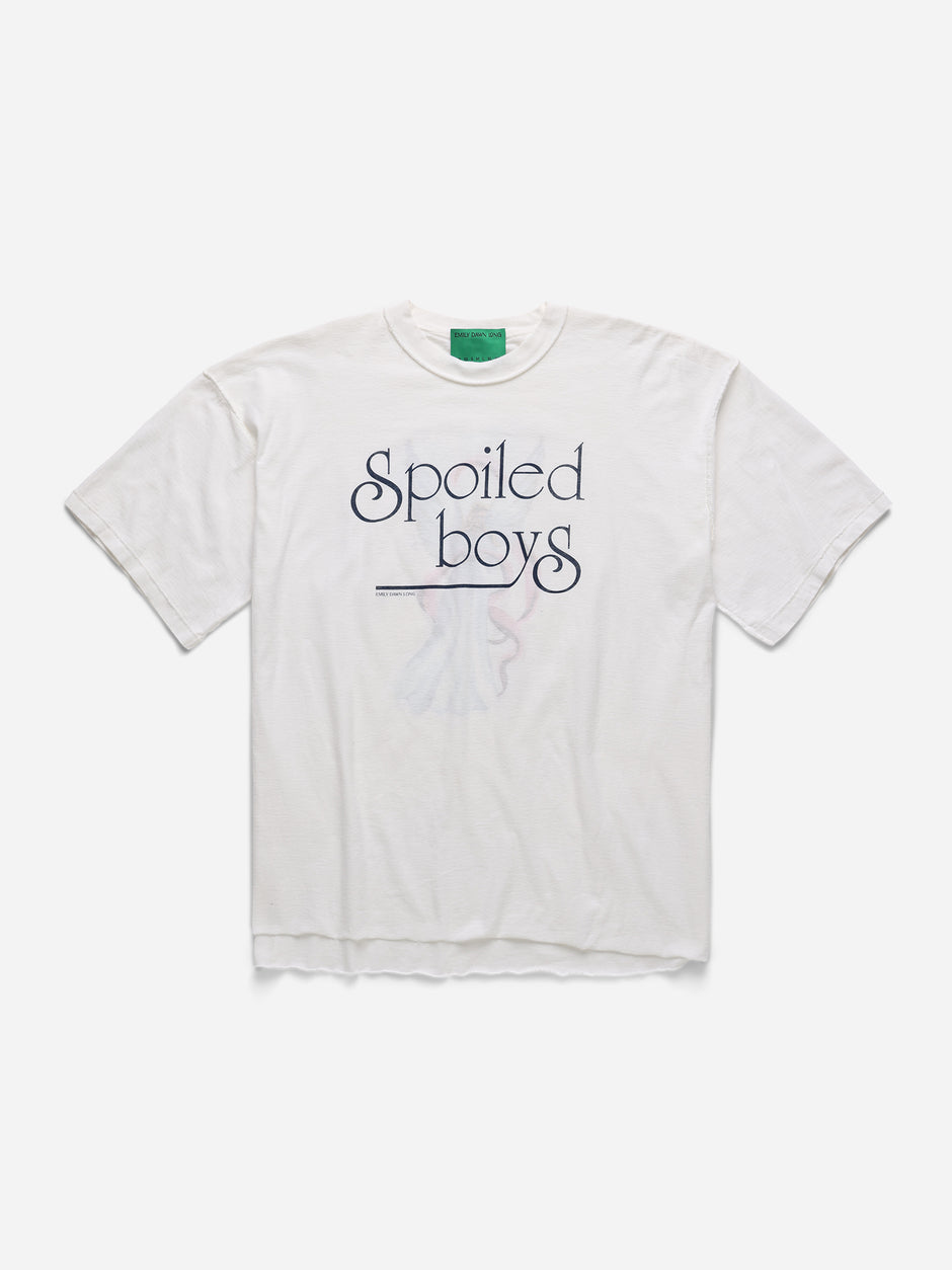SPOILED BOYS - White Tee_Angel_XXL (j)
