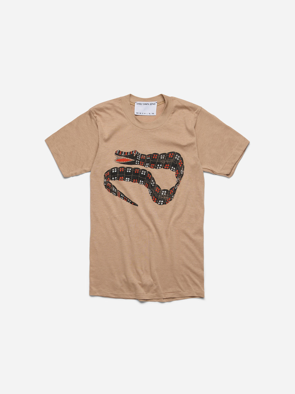 YEAR OF THE DRAGON - Brown Tee_XS (x)