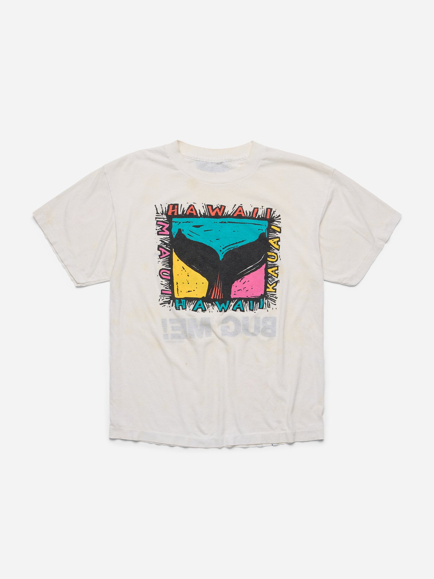 BUG ME! - White Tee_Hawaii_S/M (w)