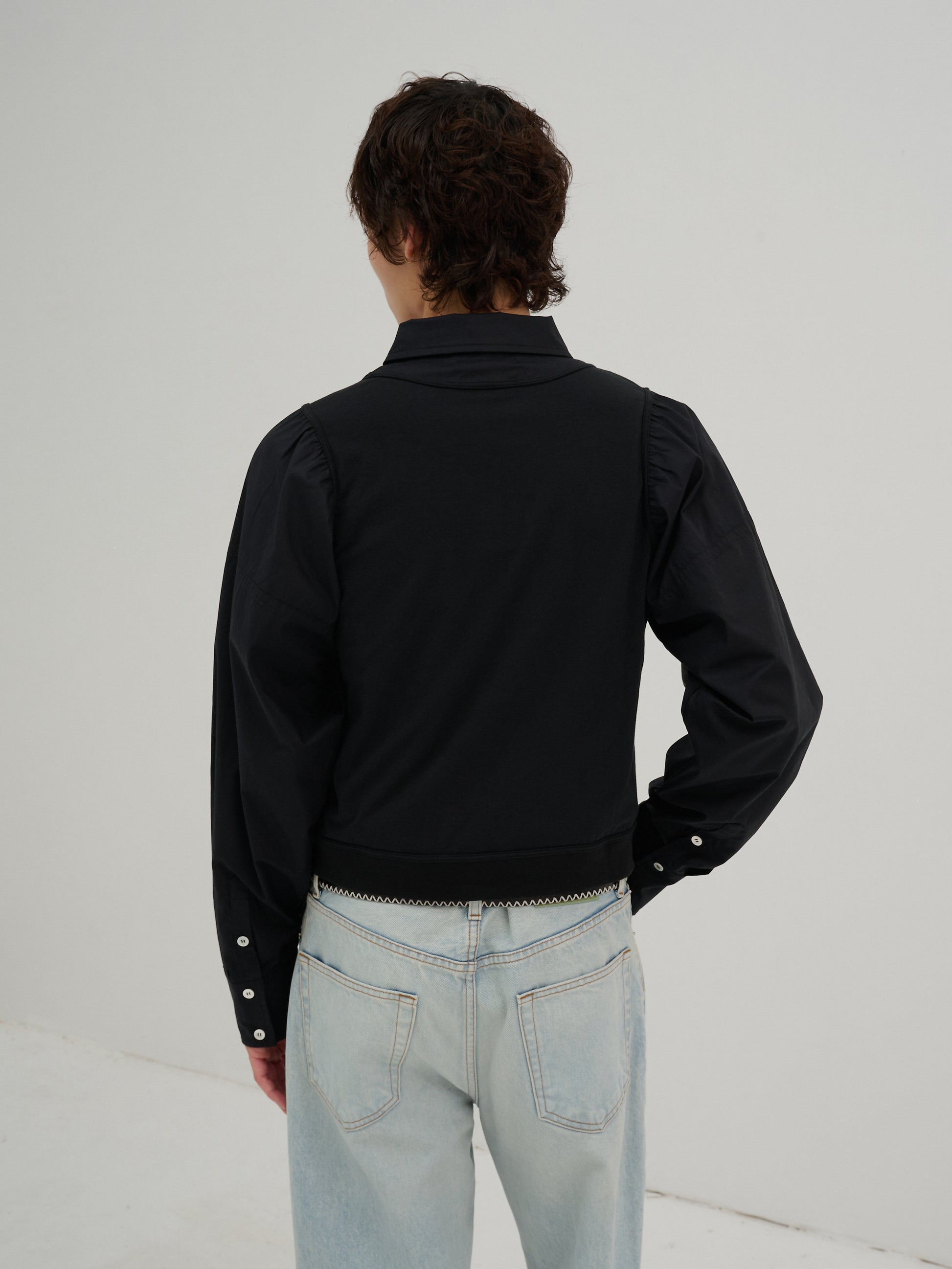 Mens - Canopy Zip Up Black