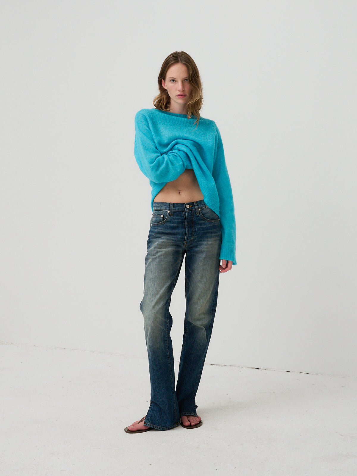 Womens - Aqua Boatneck