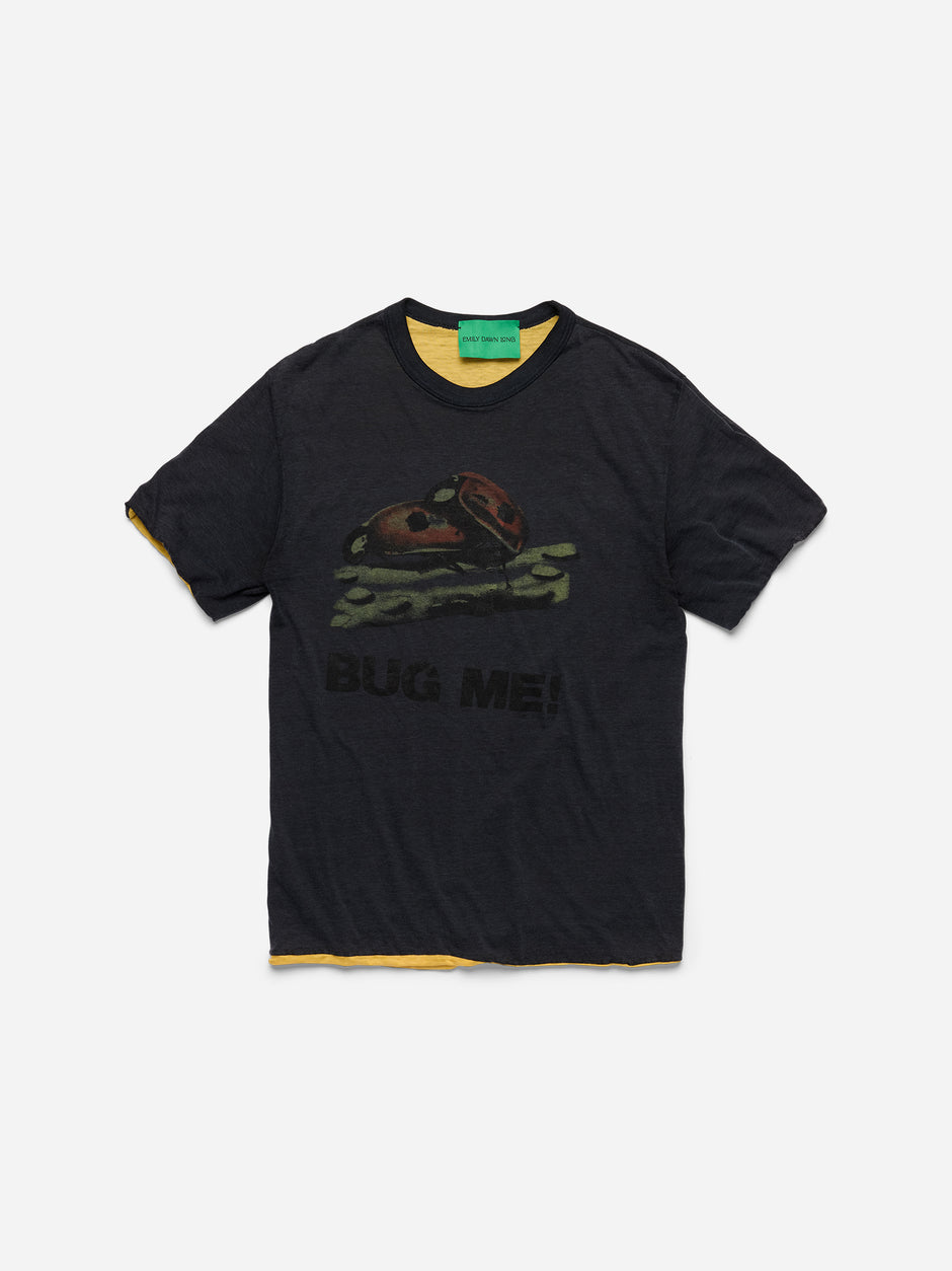 BUG ME! - Black Yellow Reversible Tee_M (r)