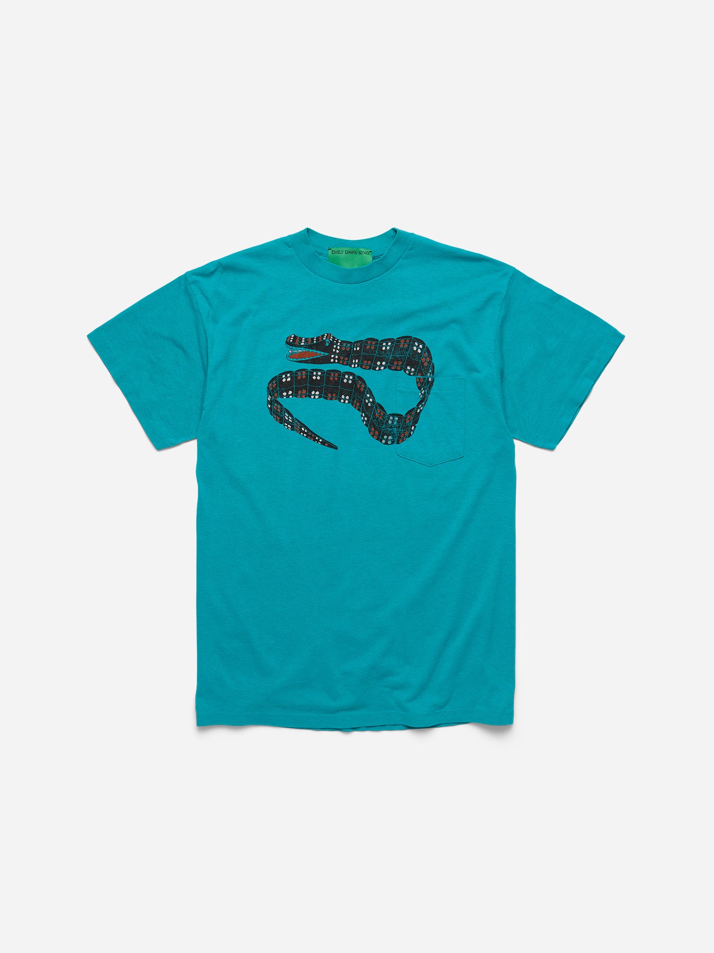 YEAR OF THE DRAGON - Teal Tee_Pocket_M (l)