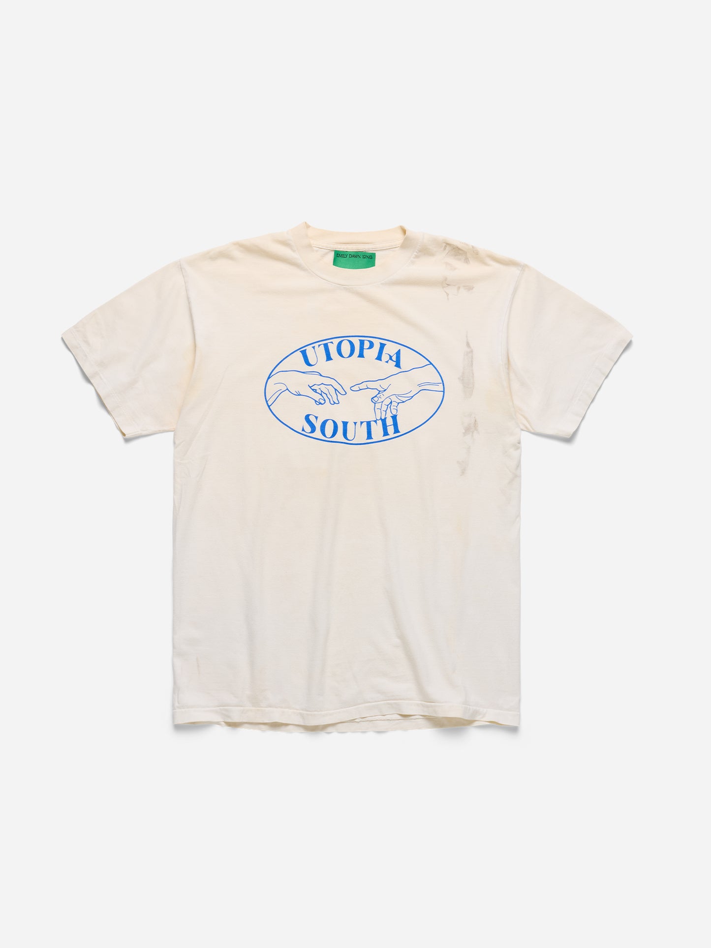 UTOPIA SOUTH - White Tee_L (j)