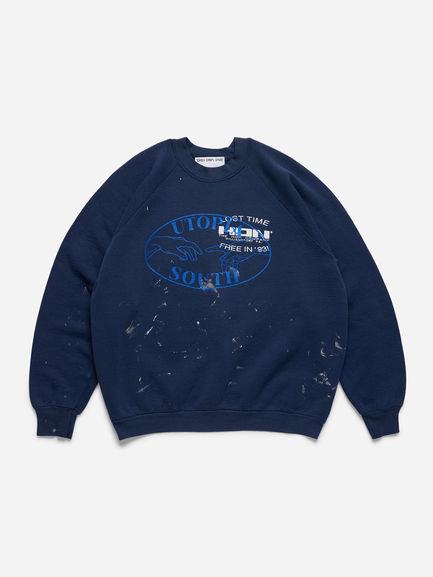UTOPIA SOUTH - Navy Crewneck_HON_M (s)