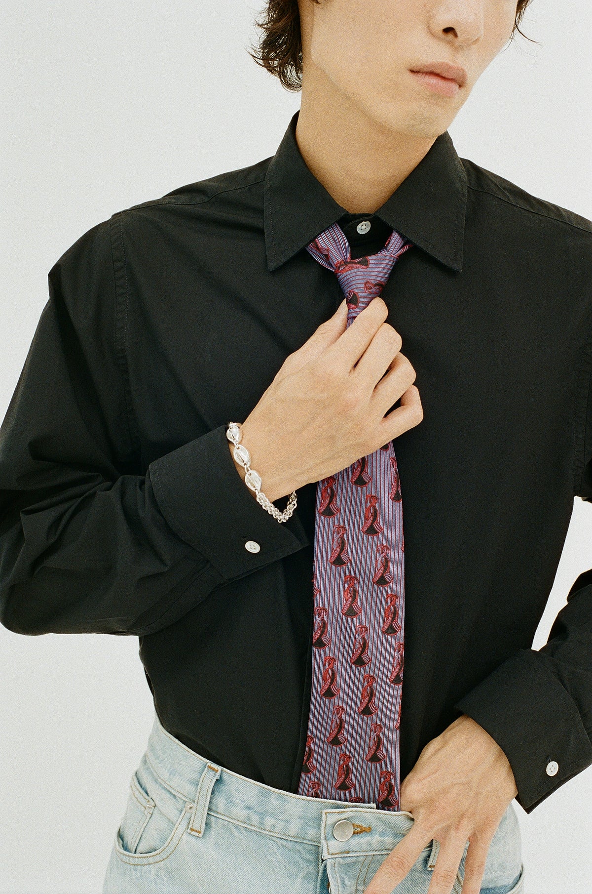 Mens - Swan Tie