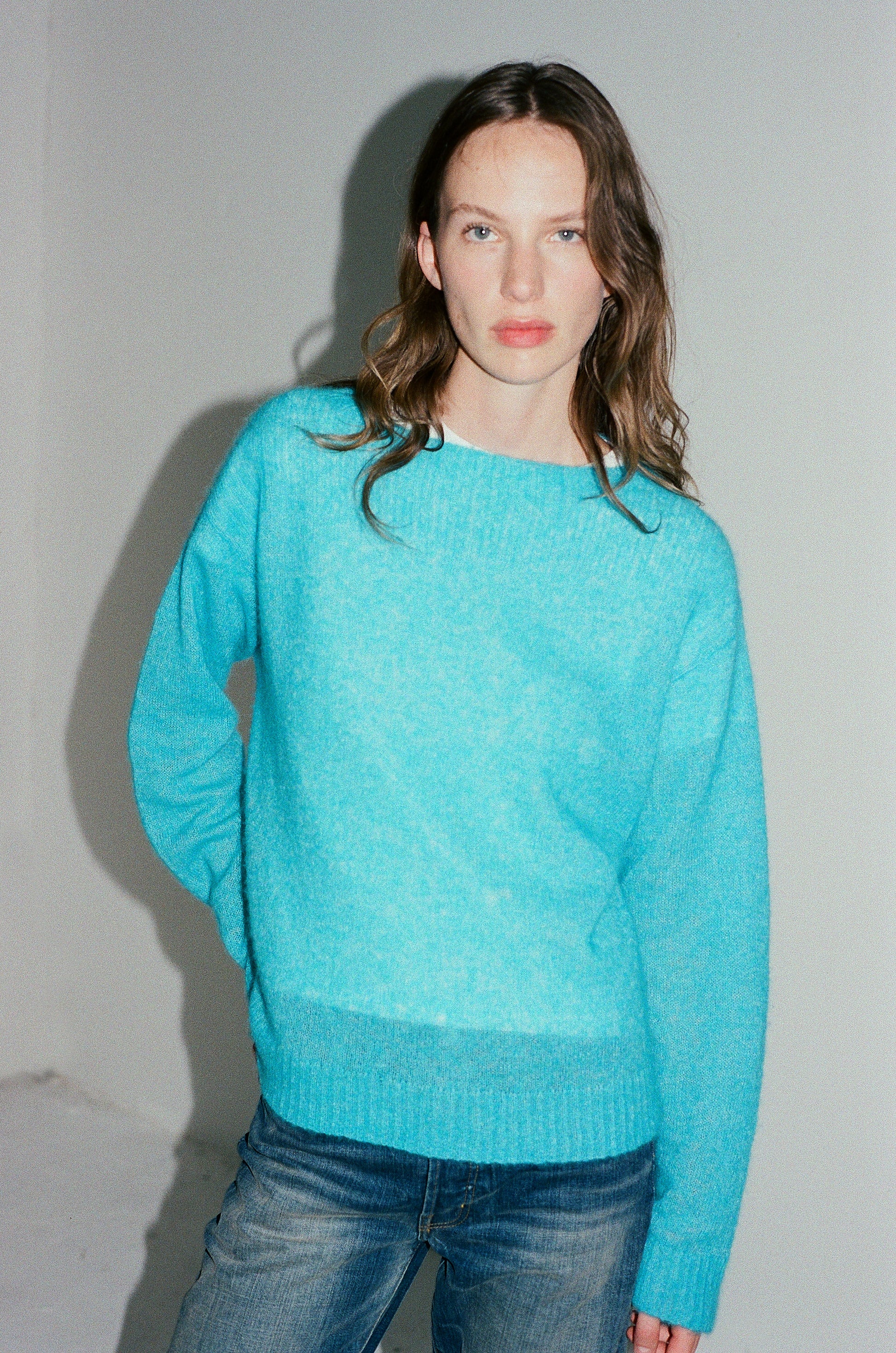 Womens - Aqua Boatneck