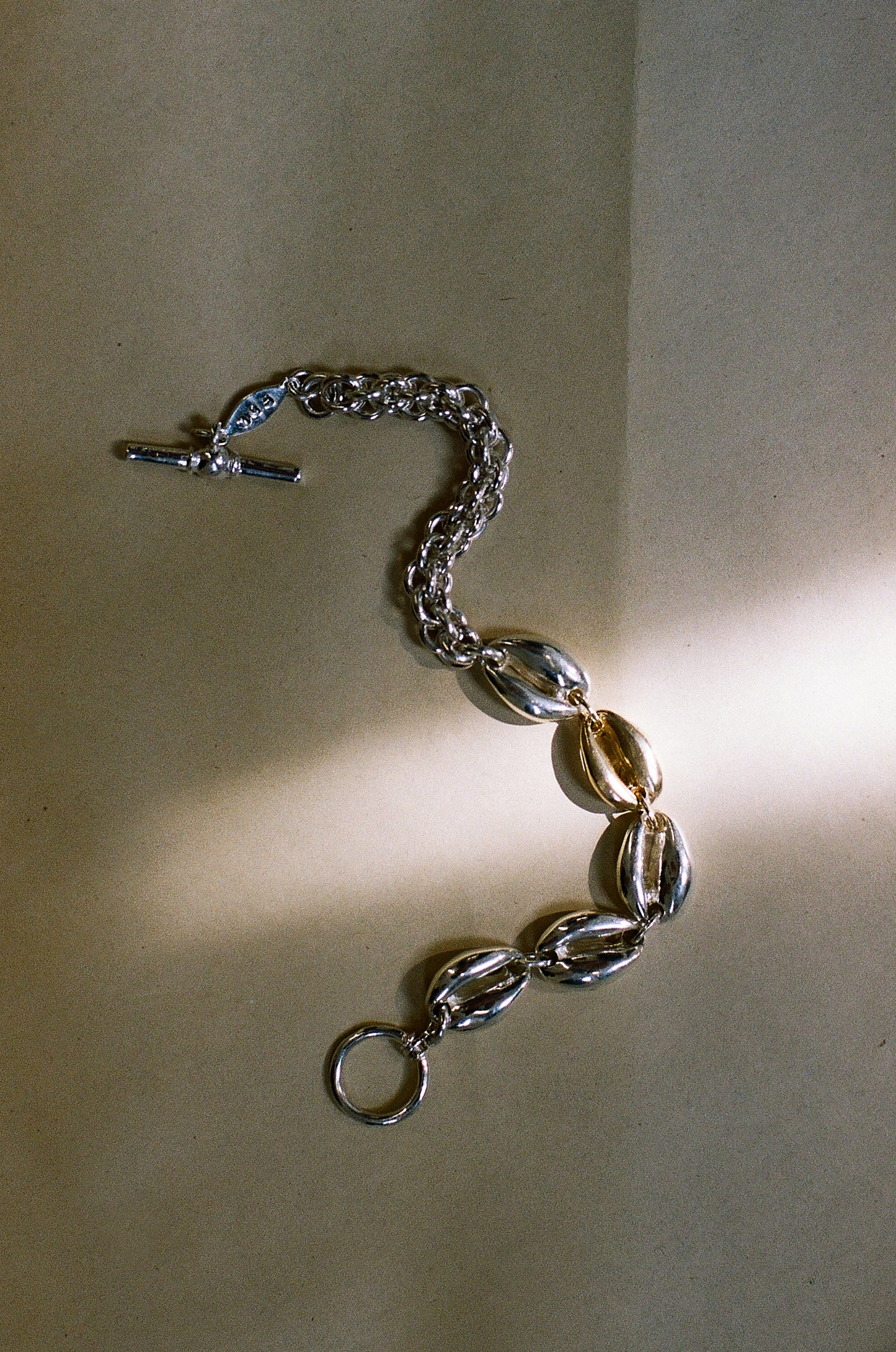 18k Gold Cowrie Shell Bracelet - Made to Order