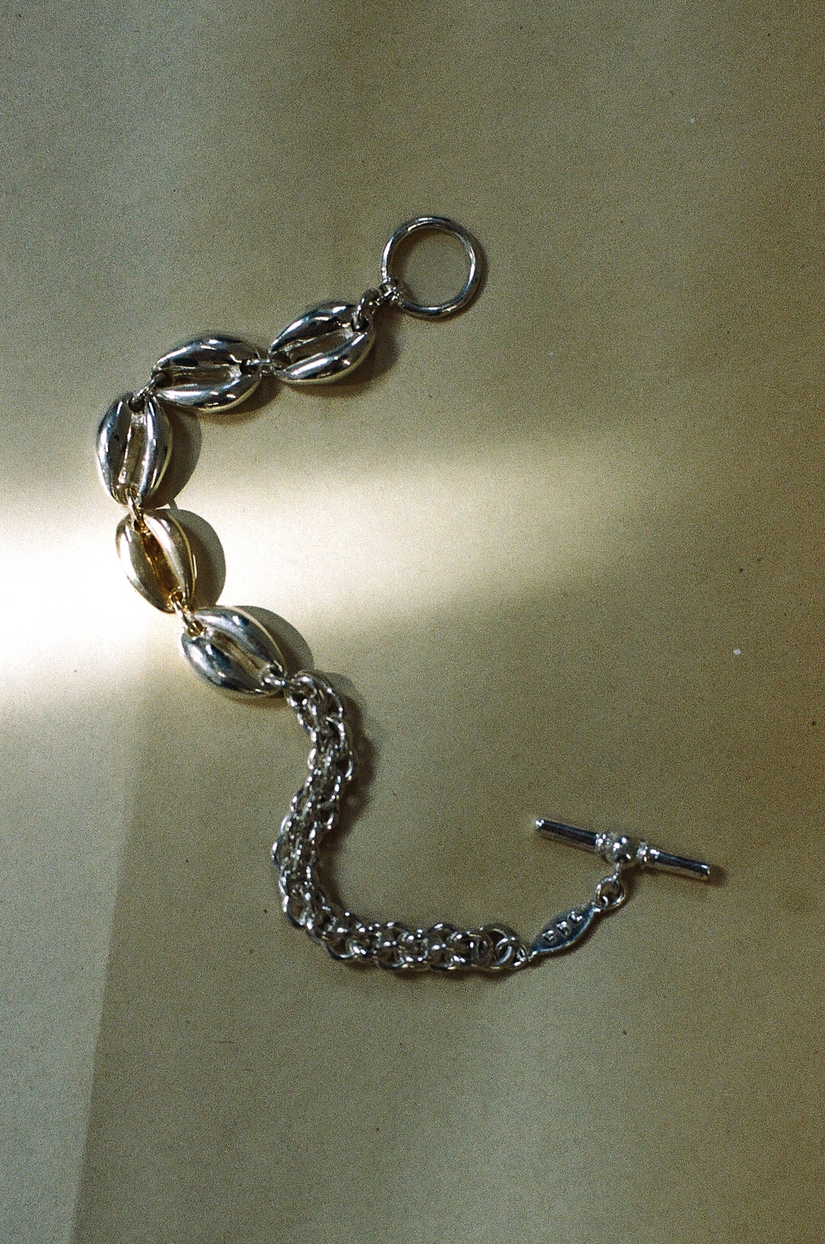 18k Gold Cowrie Shell Bracelet - Made to Order