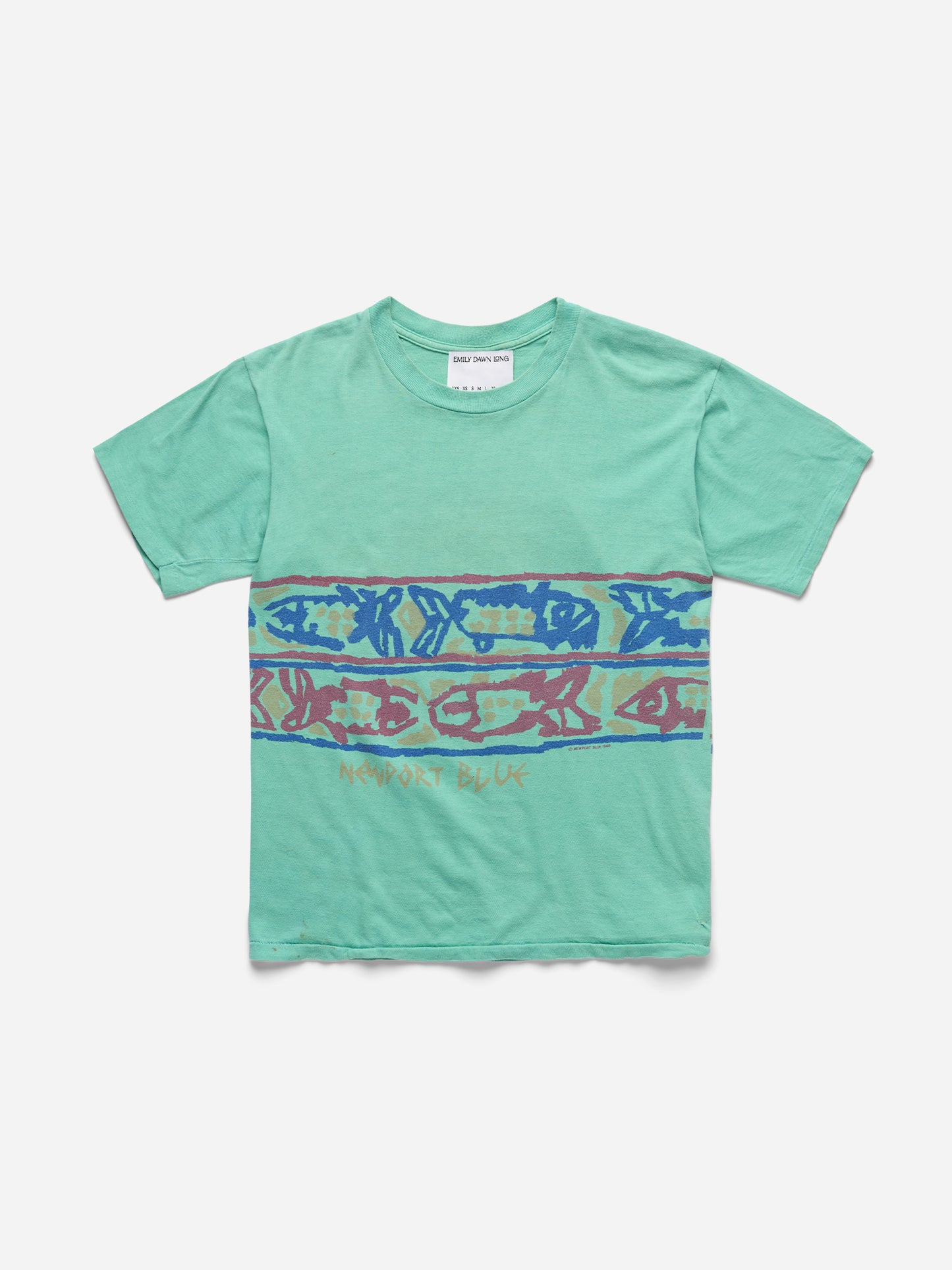 BUG ME! - SEAFOAM GREEN TEE_NEWPORT BLUE_M (h)