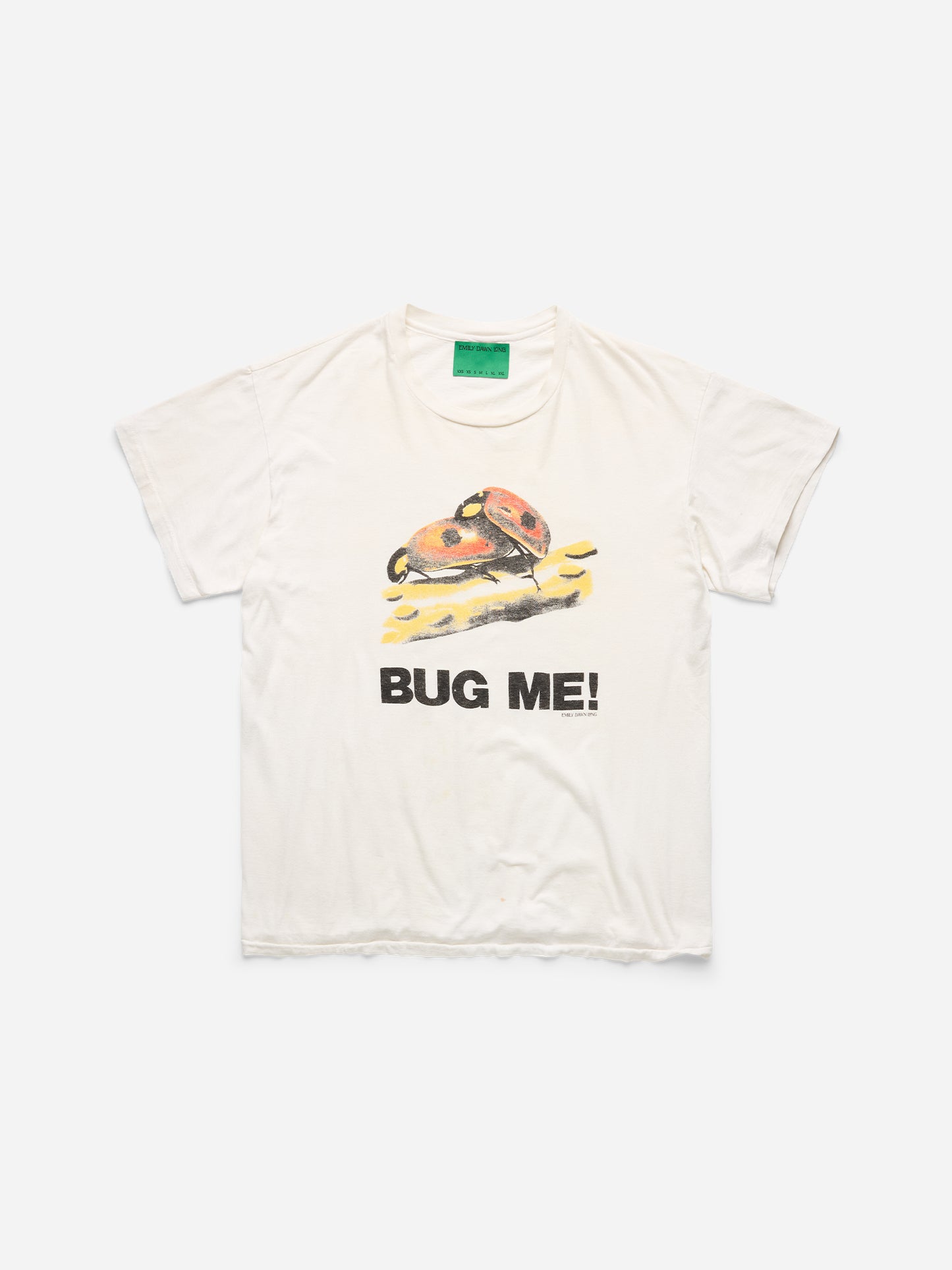 BUG ME! - WHITE TEE__L (i)