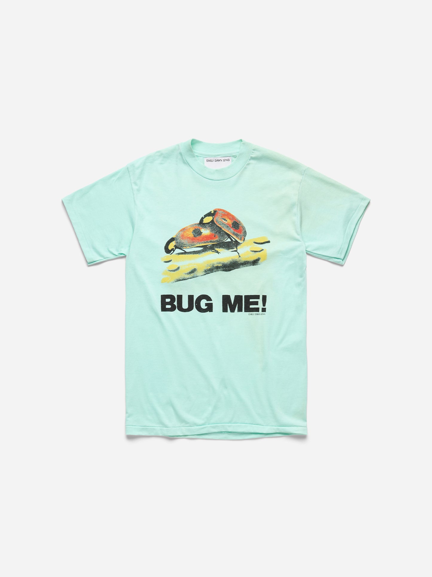 BUG ME! - SEAFOAM TEE_S/M (d)