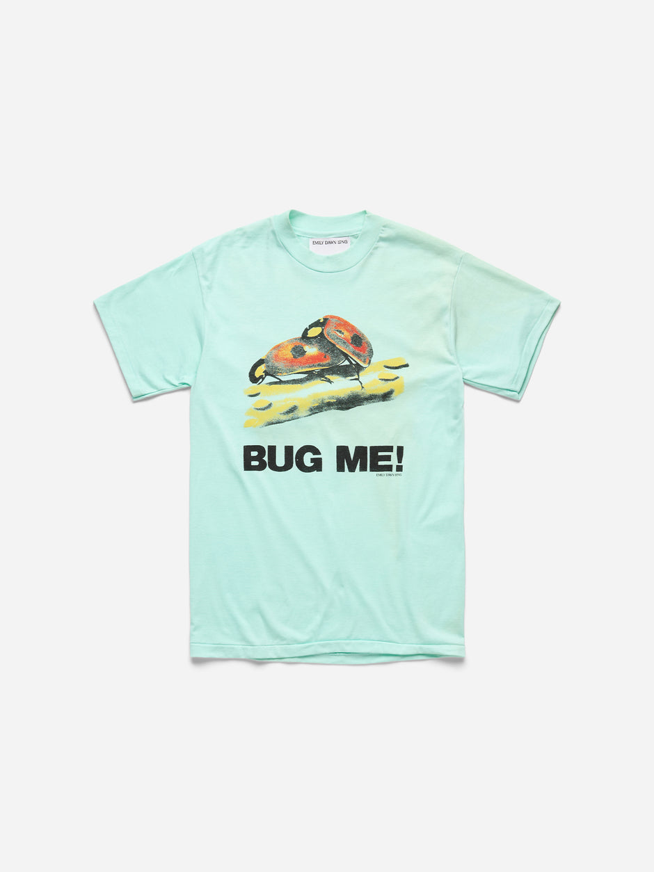 BUG ME! - SEAFOAM TEE_S/M (d)