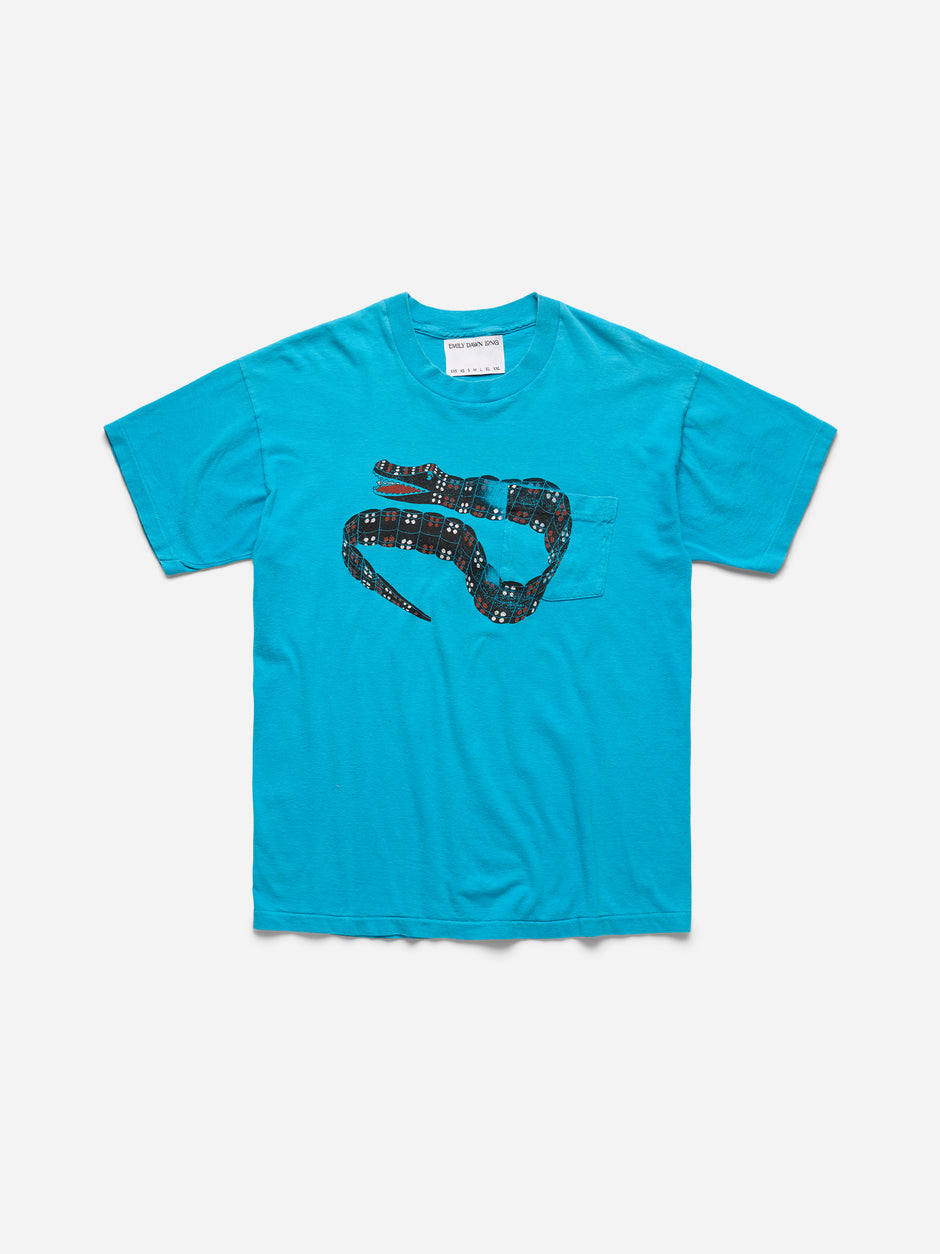 YEAR OF THE DRAGON - TEAL TEE_ L (c)