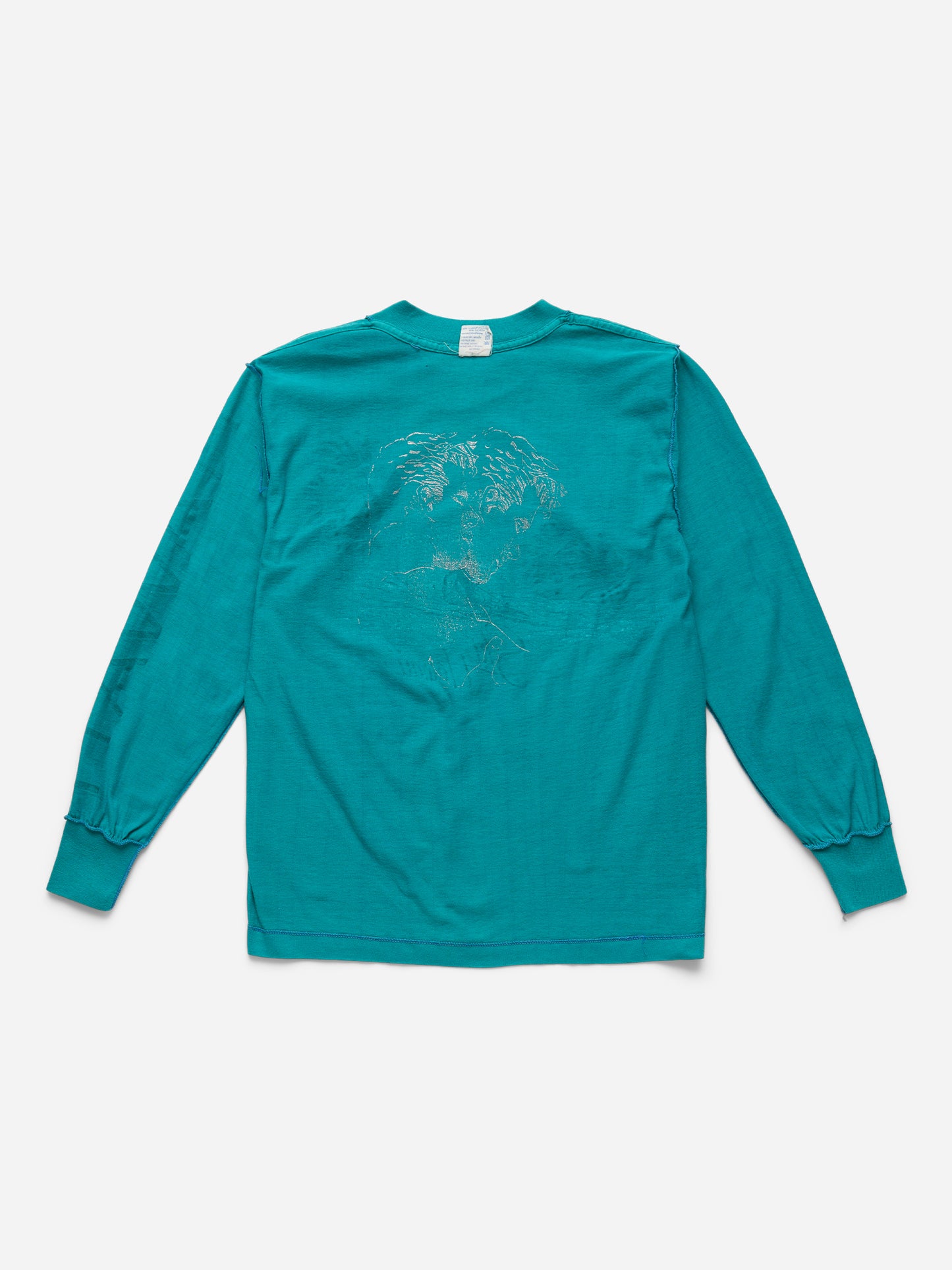 SPOILED BOYS -  TEAL LONGSLEEVE TEE_SKI_S/M (i)