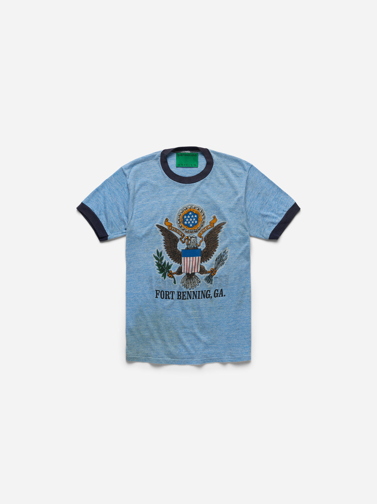 BUG ME! - Washed Blue Navy Ringer_Eagle_S (nn)