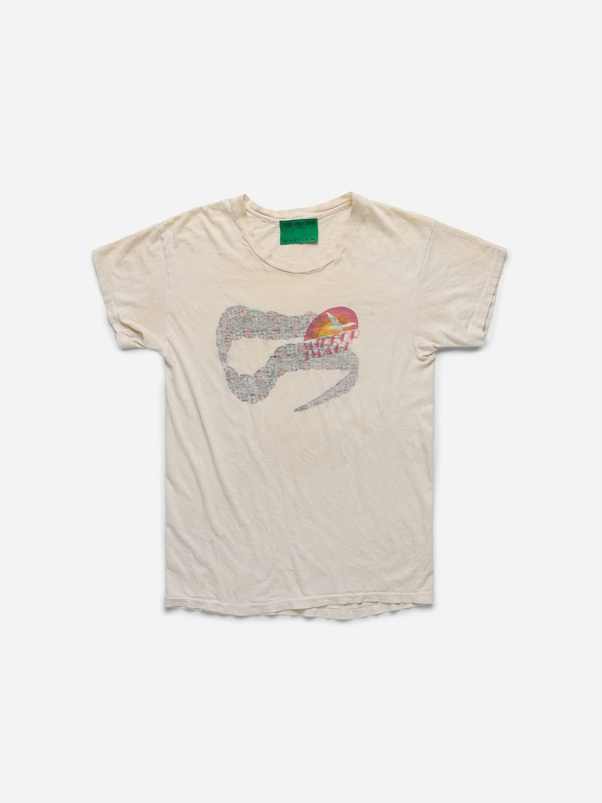 YEAR OF THE DRAGON - White Tee_Mirror_M (ww)