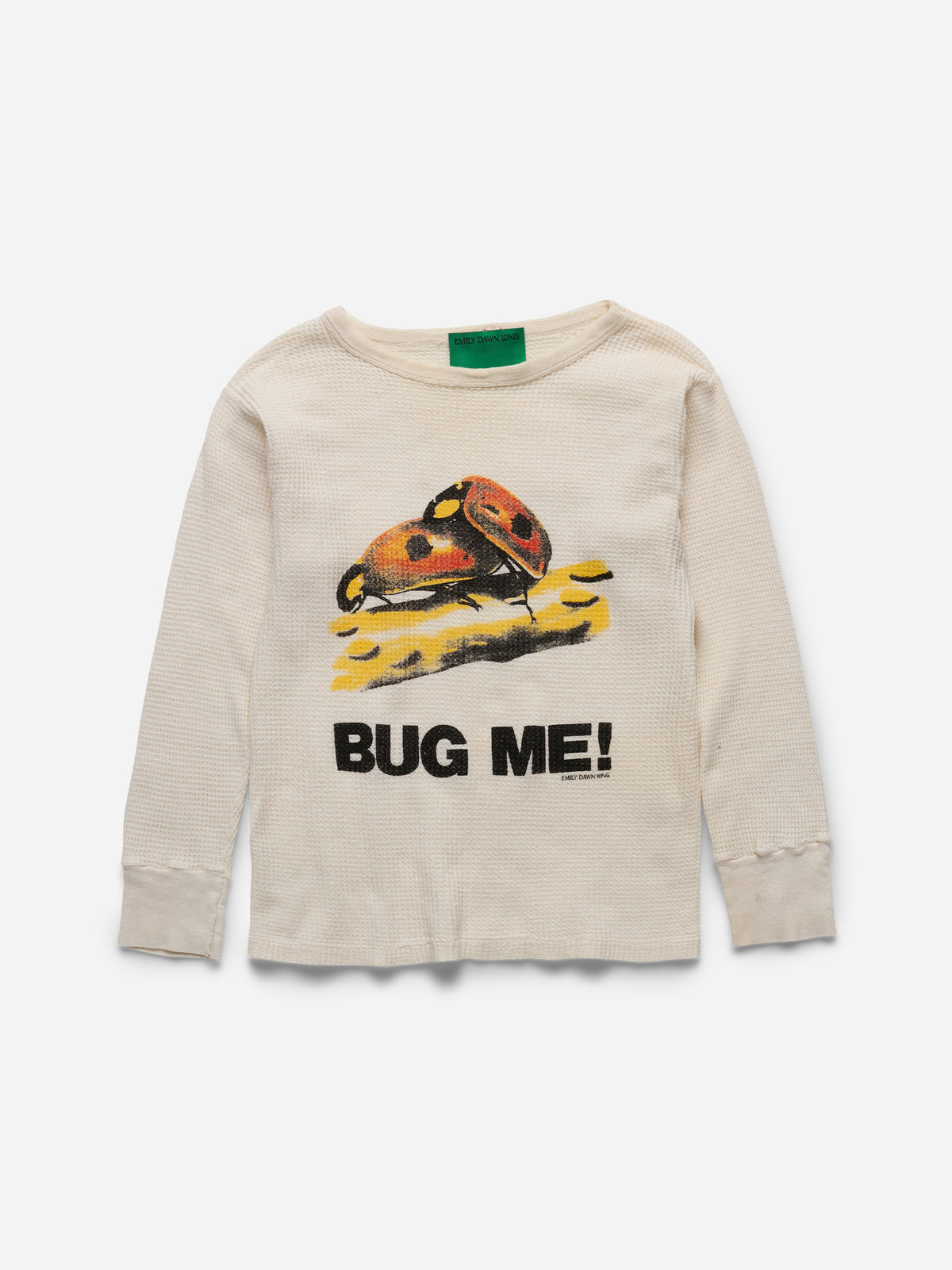 BUG ME! - White Waffle Thermal_XS (j)