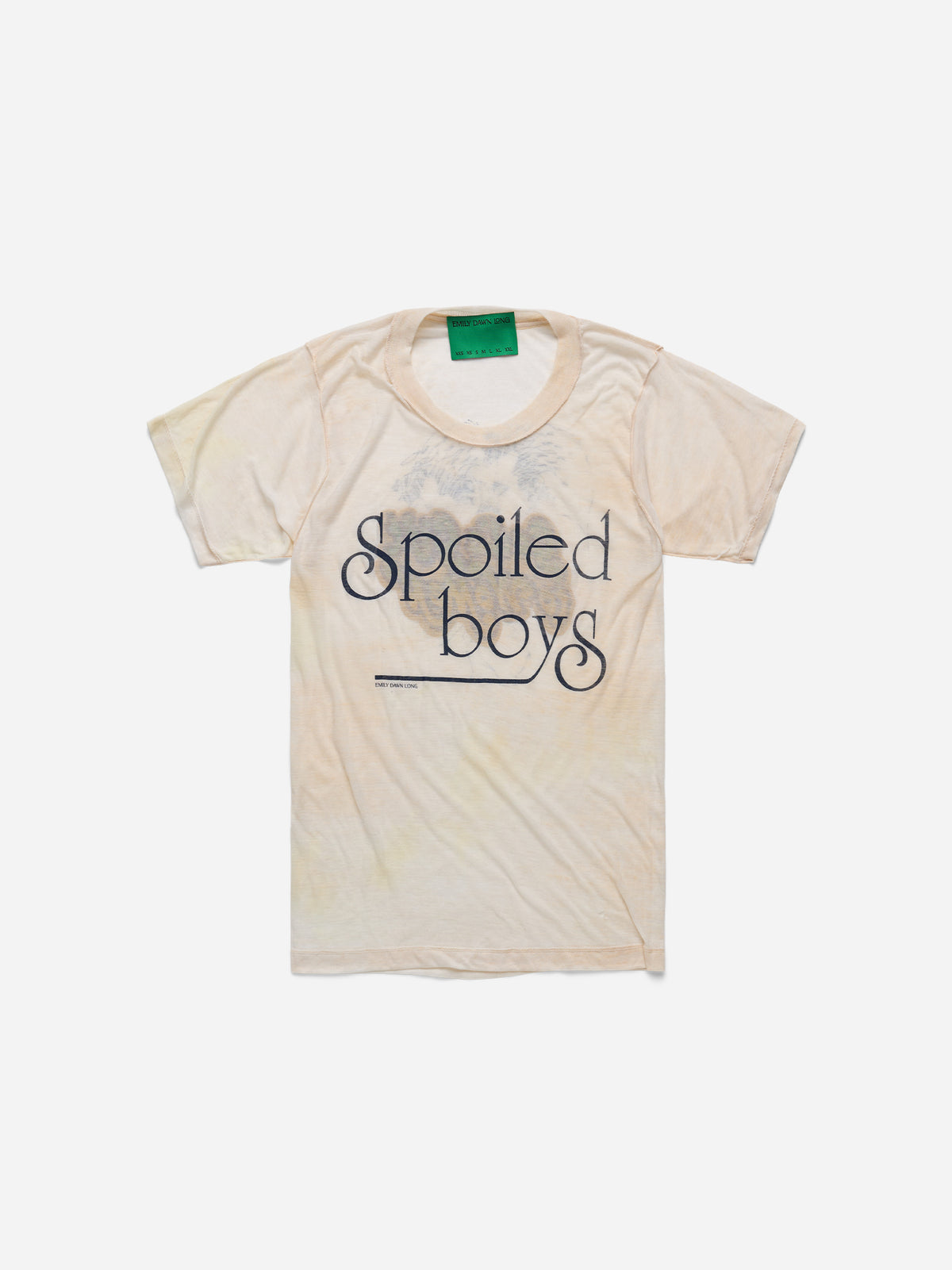 SPOILED BOYS - White Tee_Gift_XS (d)