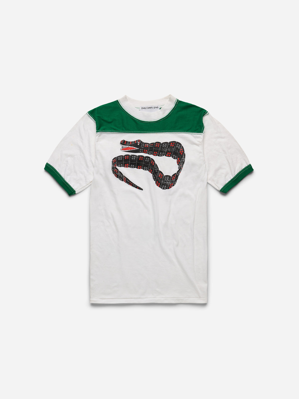 YEAR OF THE DRAGON - White Green Ringer_S (vv)
