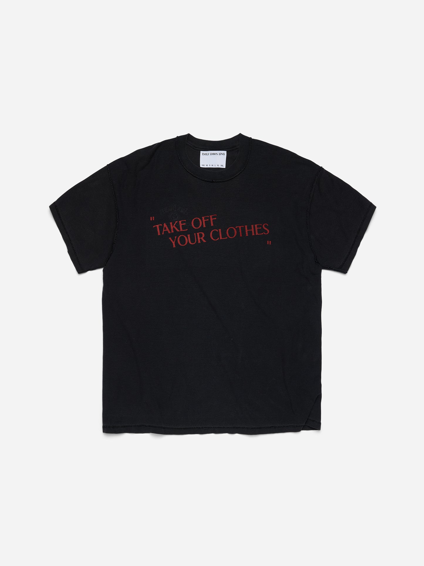 “TAKE OFF YOUR CLOTHES” - JD Got To Be Read Tee_ (d)