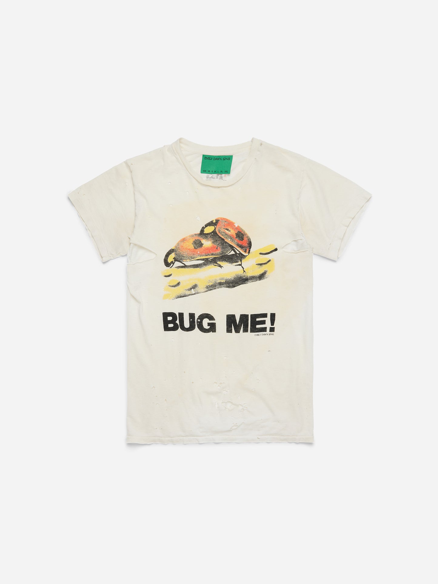 BUG ME! - White Tee_ (l)