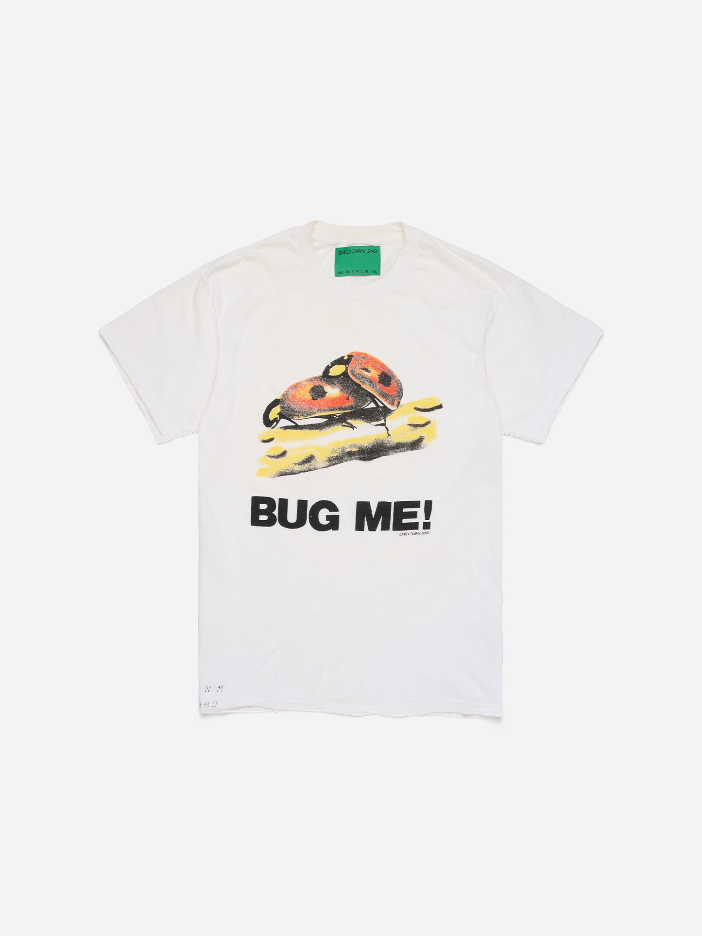 BUG ME! - White Tee2_M/L (u)
