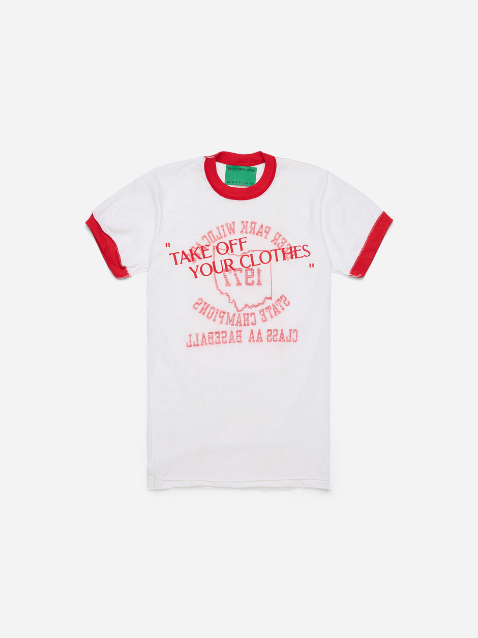 “TAKE OFF YOUR CLOTHES” - Wildcats tee_ (p)