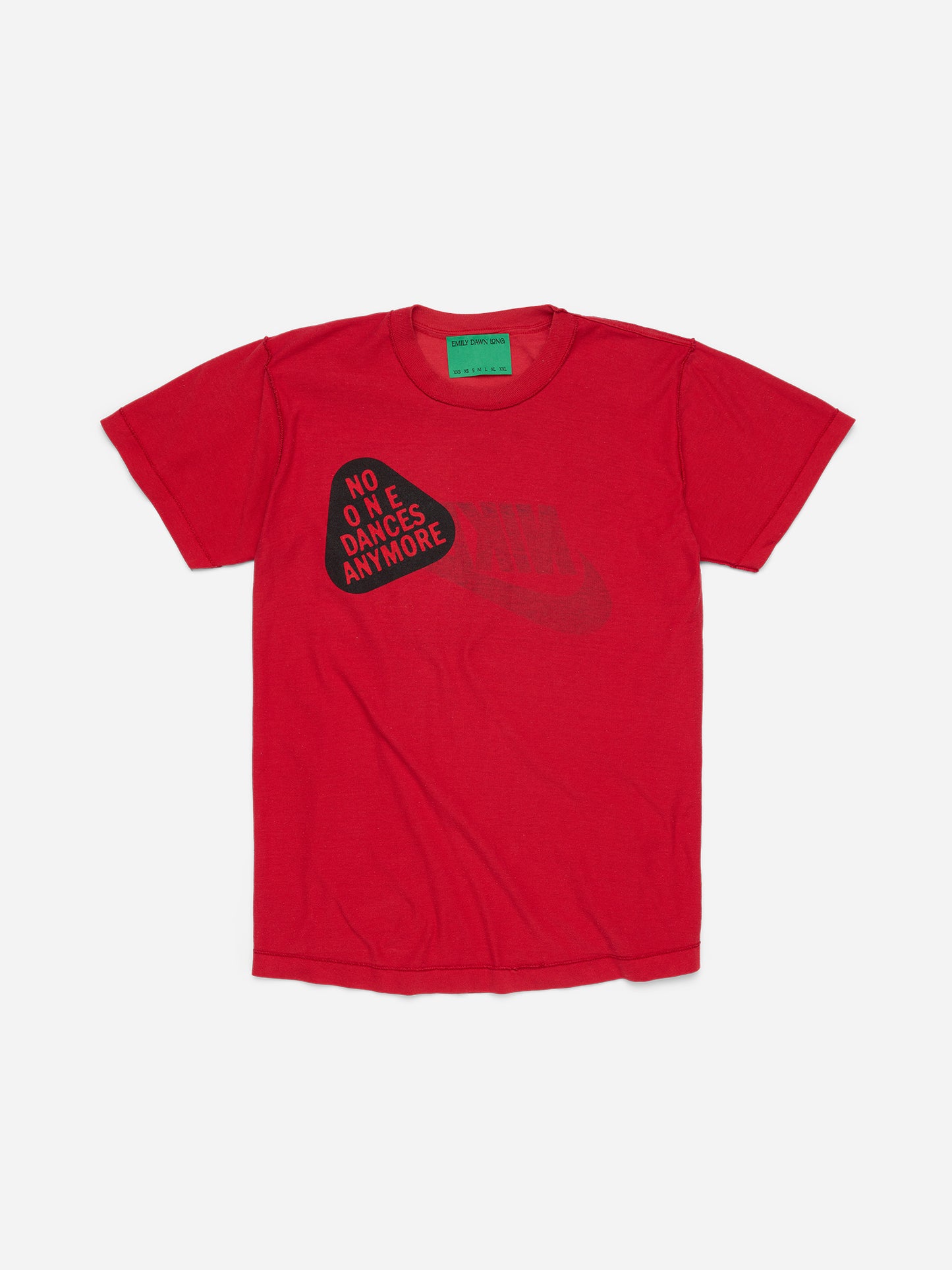 NO ONE DANCES ANYMORE - Red Tee_ (c)