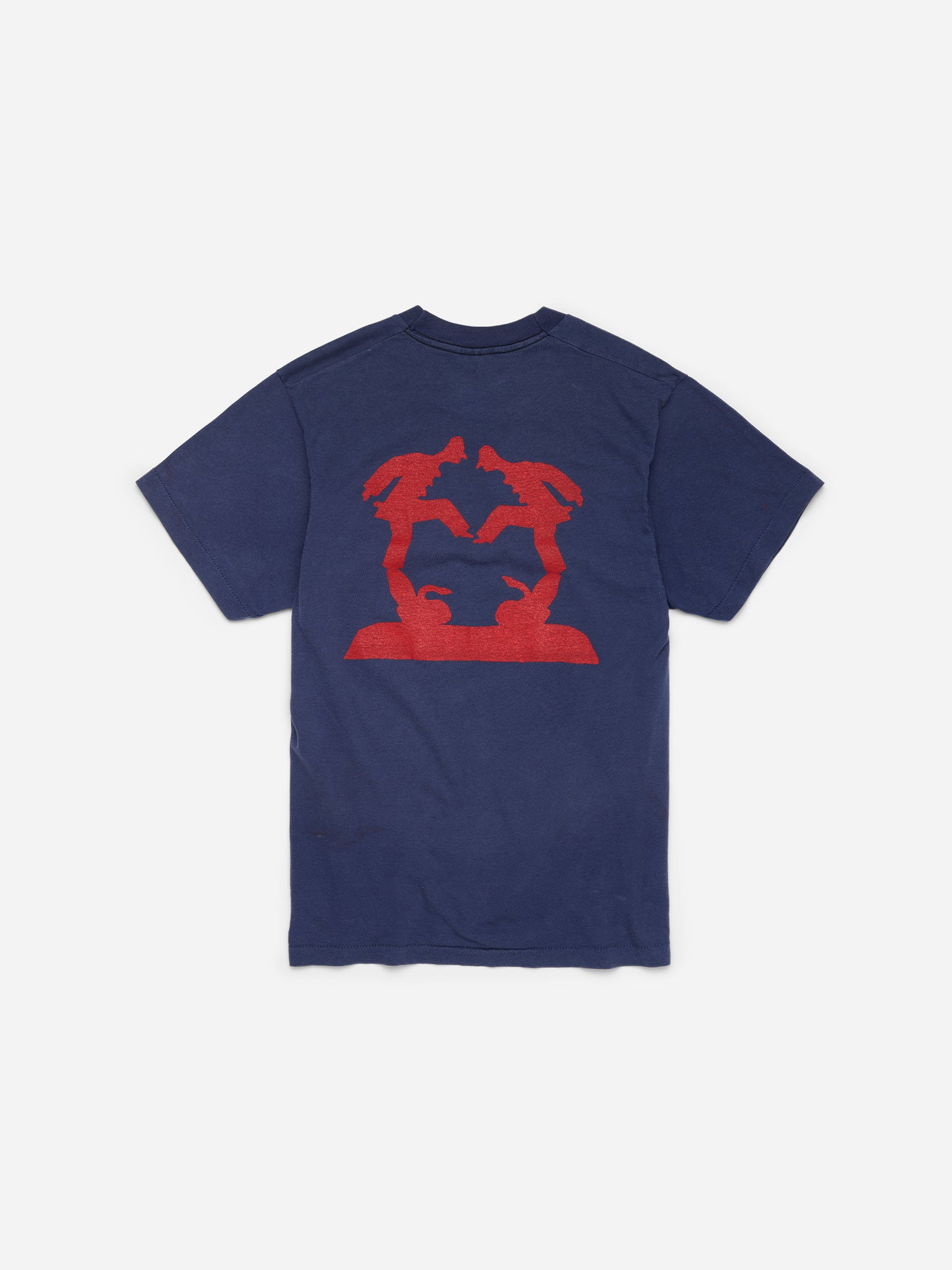 NO ONE DANCES ANYMORE - Navy Tee_ (d)