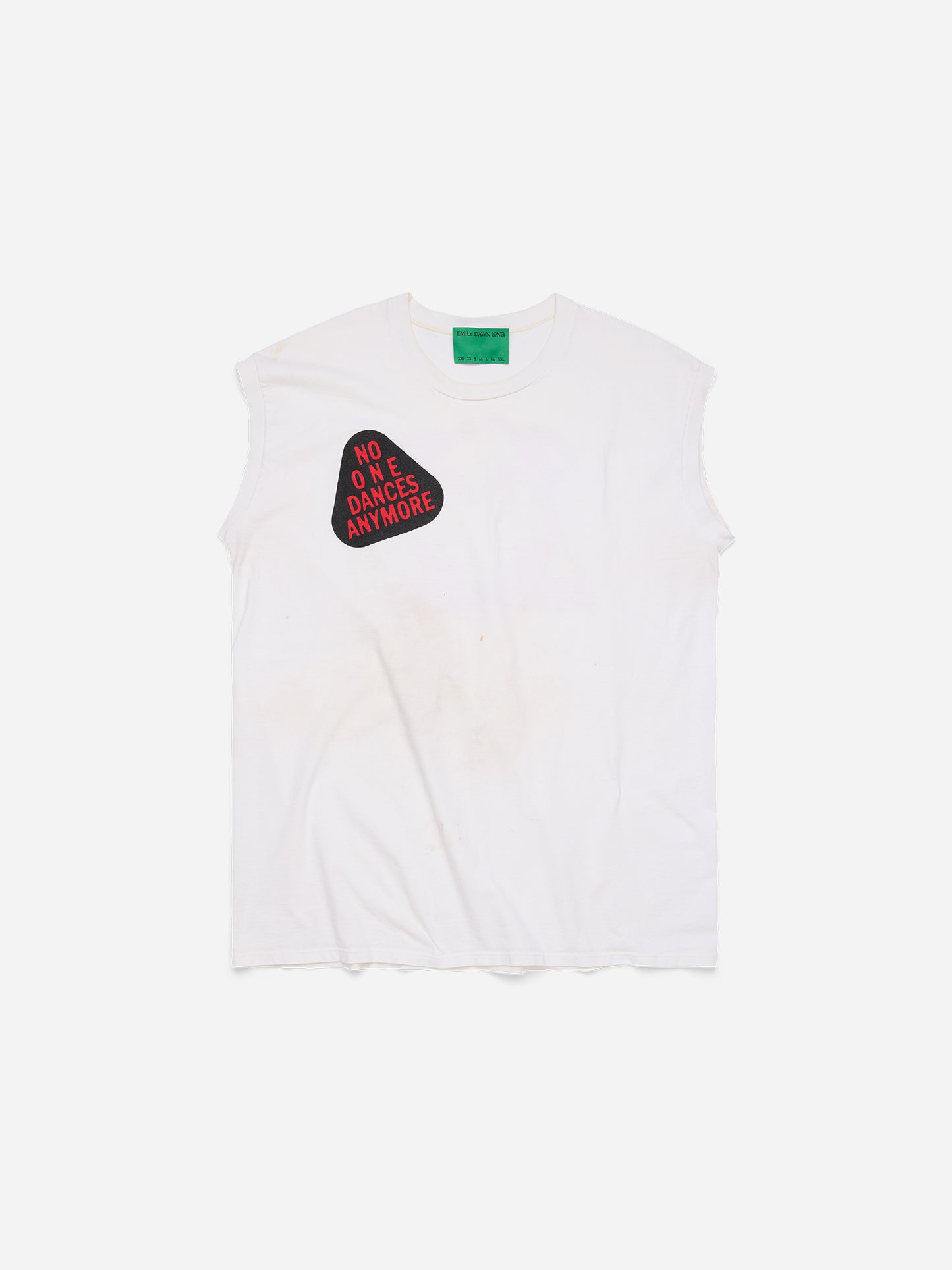 NO ONE DANCES ANYMORE - White Tee_ (e)
