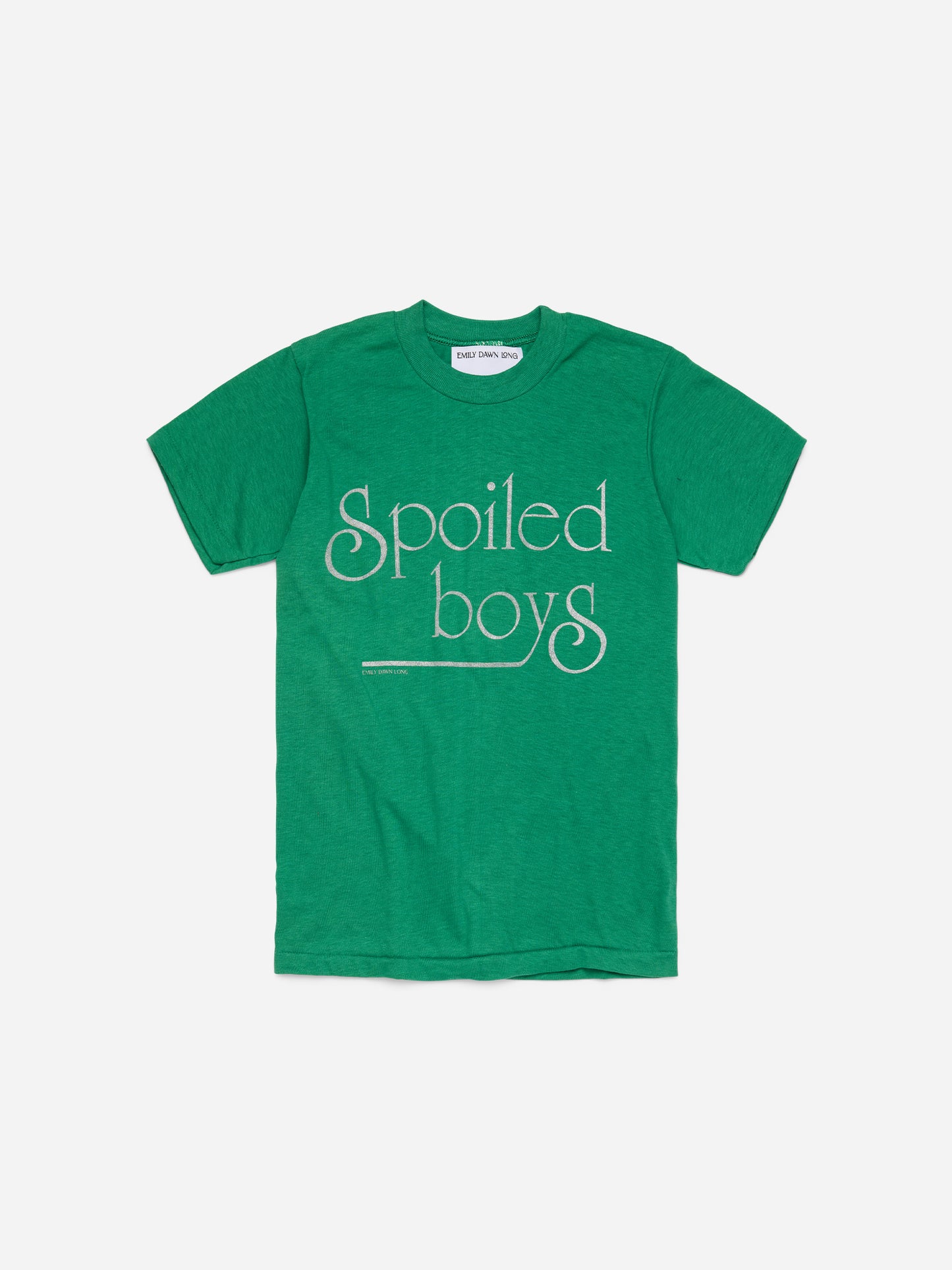SPOILED BOYS - Green Tee2_ (f)