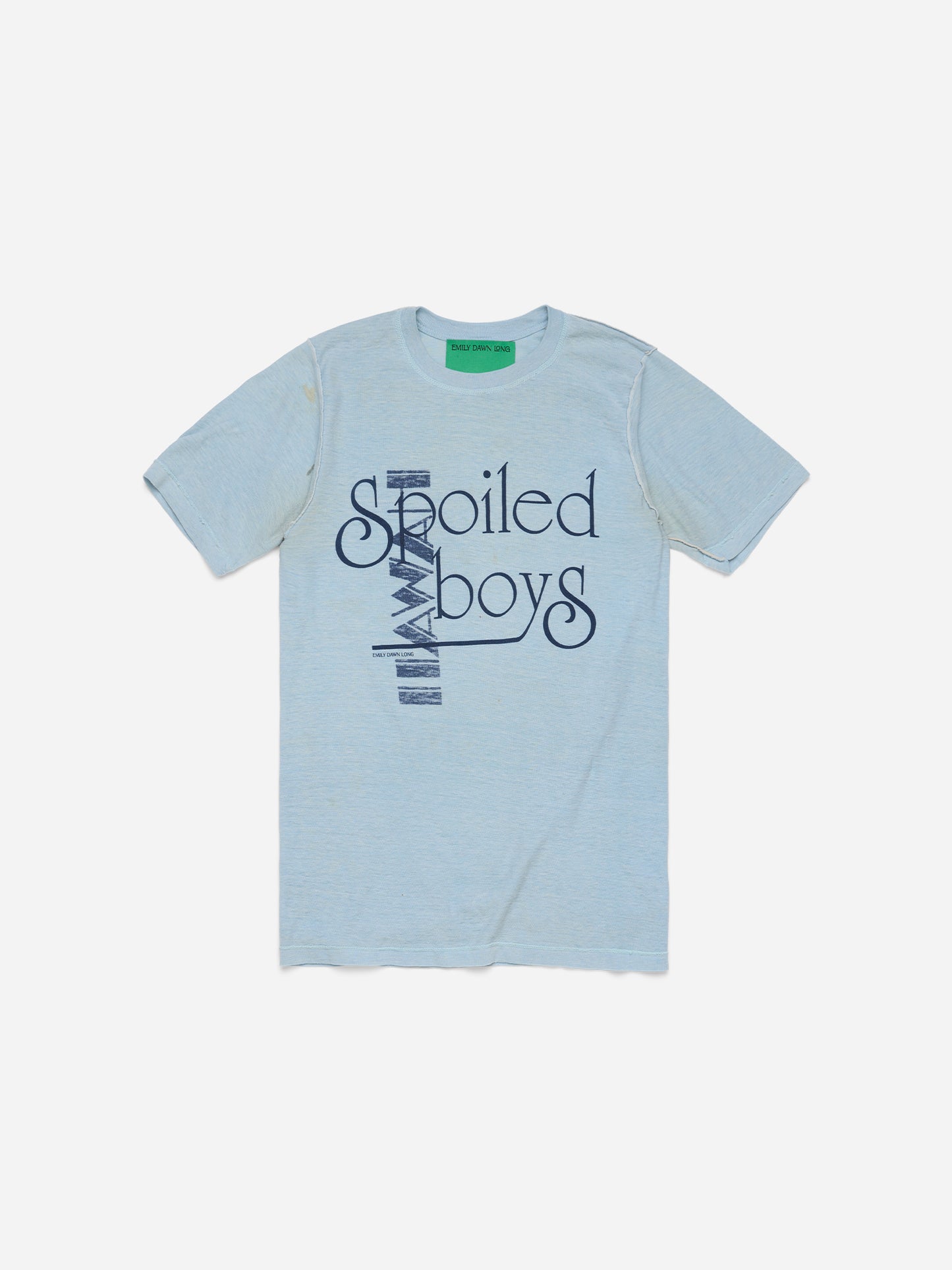 SPOILED BOYS - Baby Blue Hawaii Tee_XS/S (g)