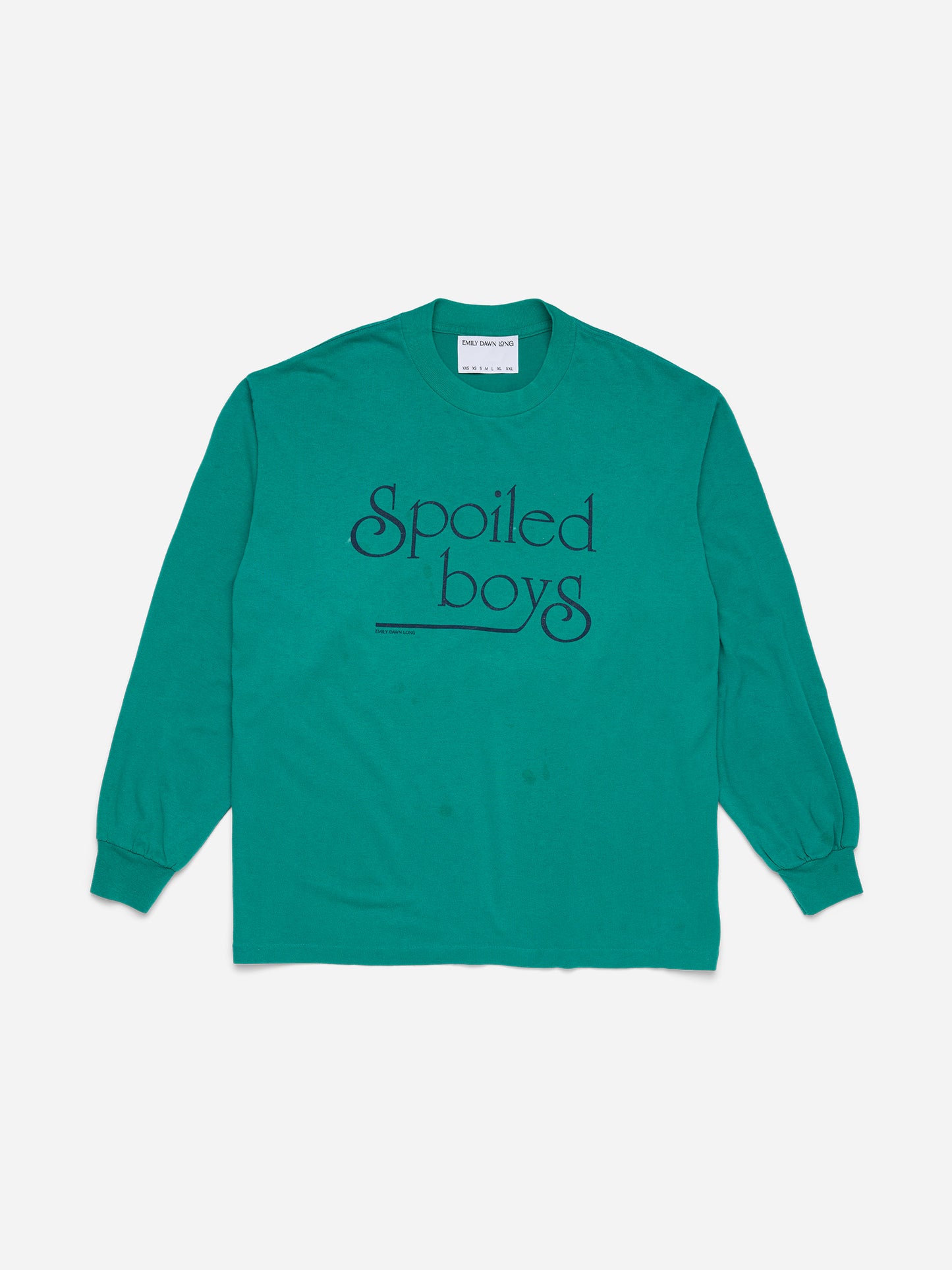 SPOILED BOYS - Green Crewneck_ (i)