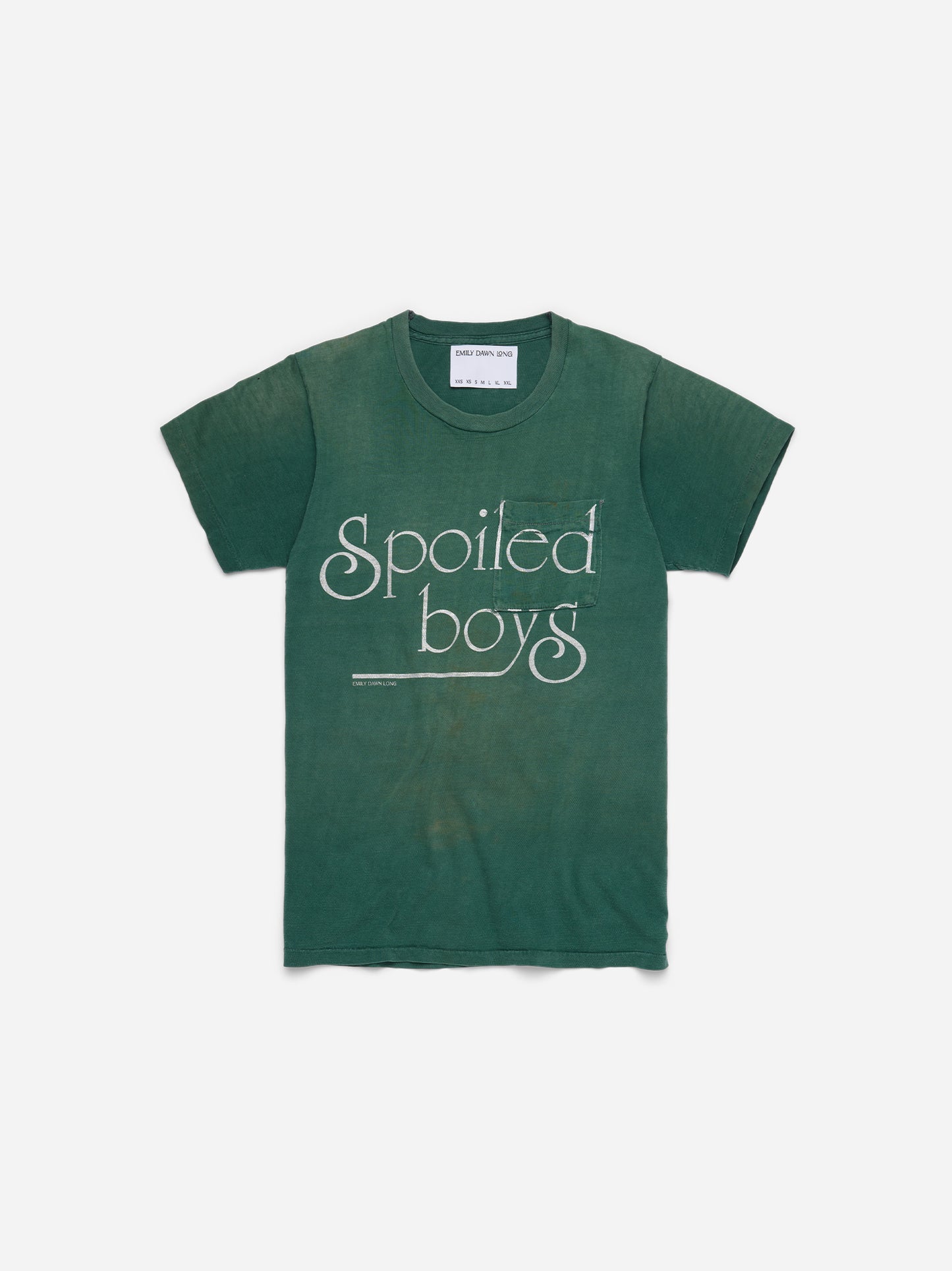 SPOILED BOYS - Forest Green Tee_S (j)
