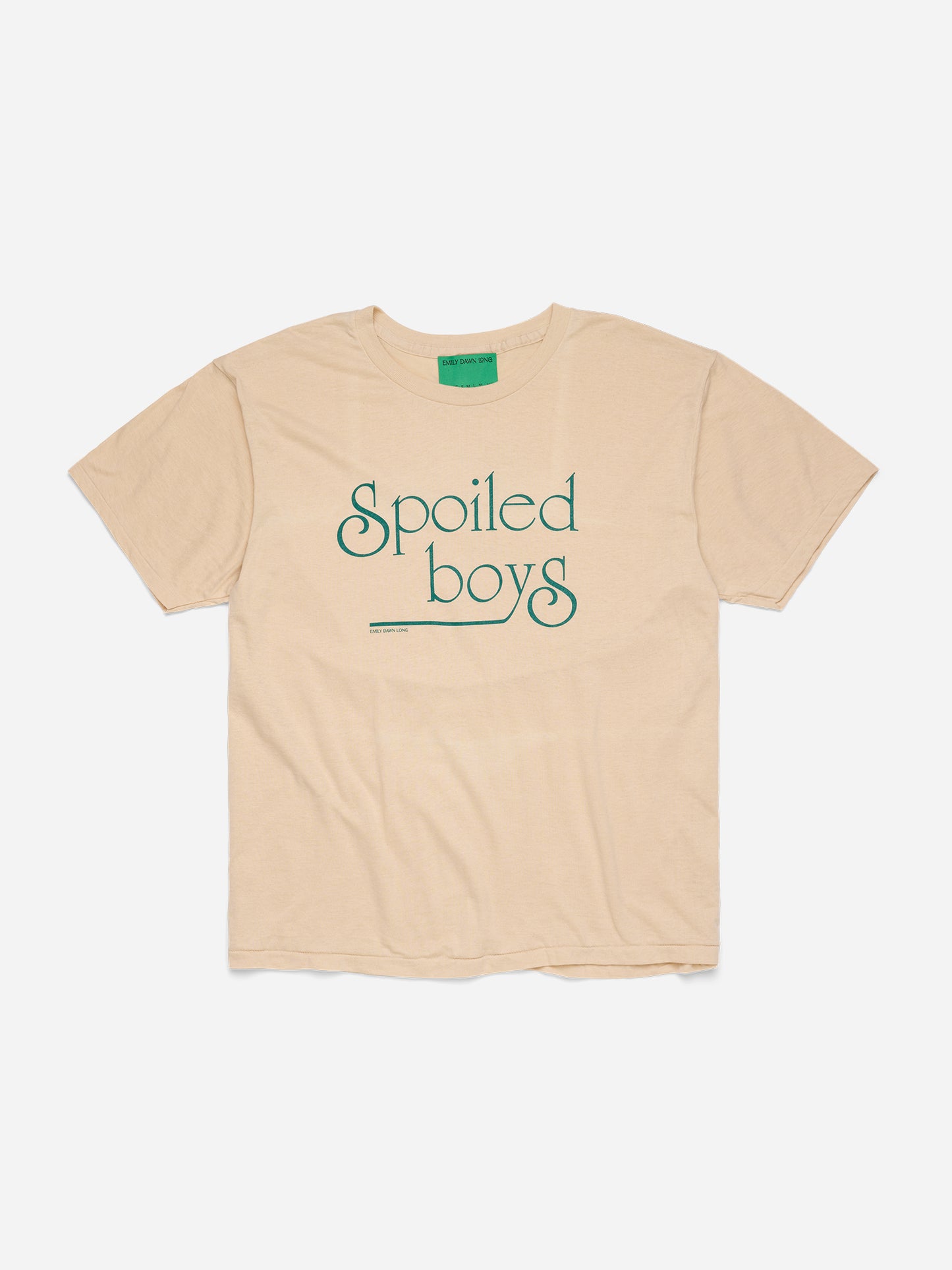 SPOILED BOYS - Cream Tee_2XL (n)