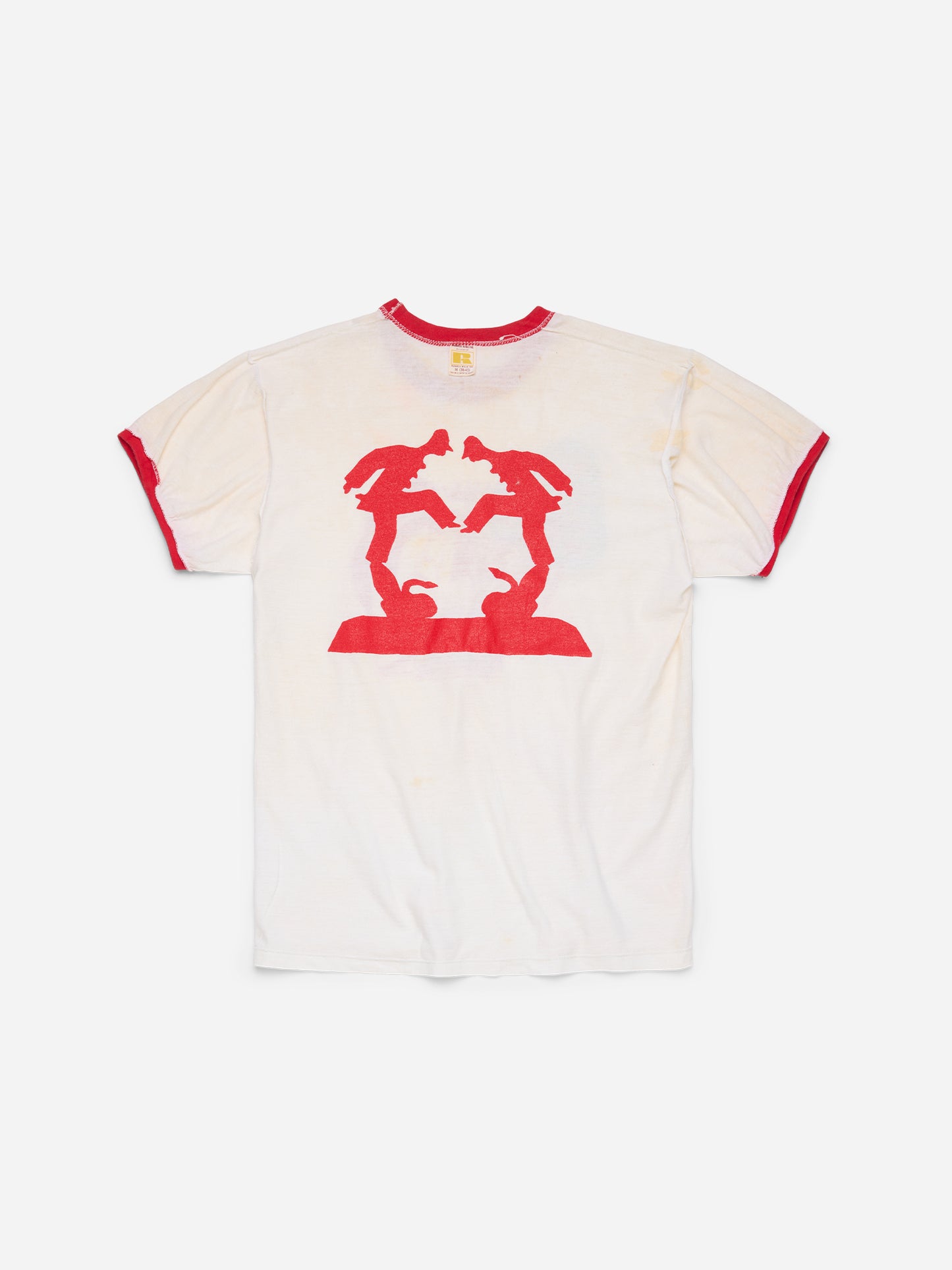 NO ONE DANCES ANYMORE - White Spring '77 Tee_M (k)