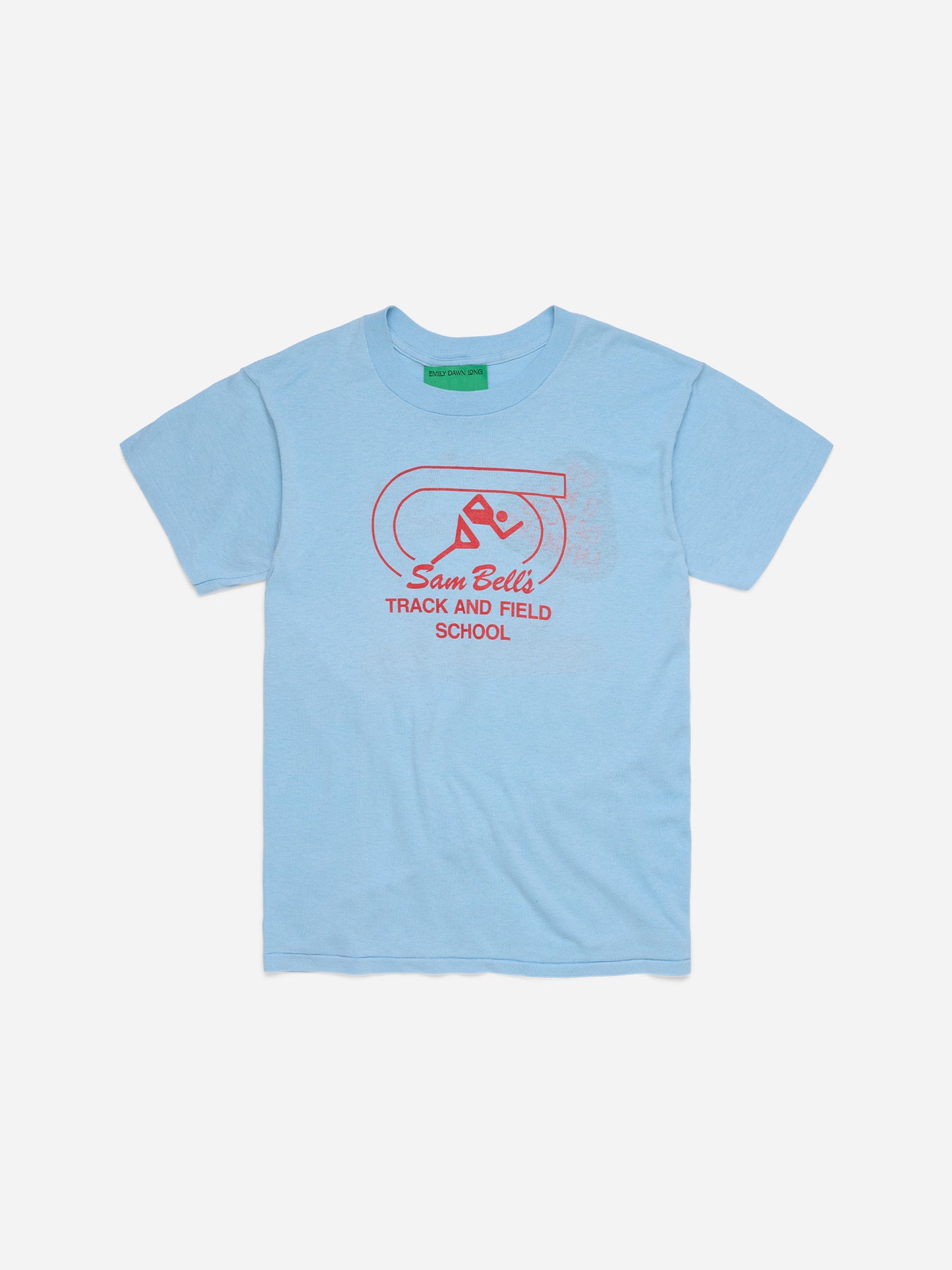 NO ONE DANCES ANYMORE - Baby Blue Track Tee_M/L (l)