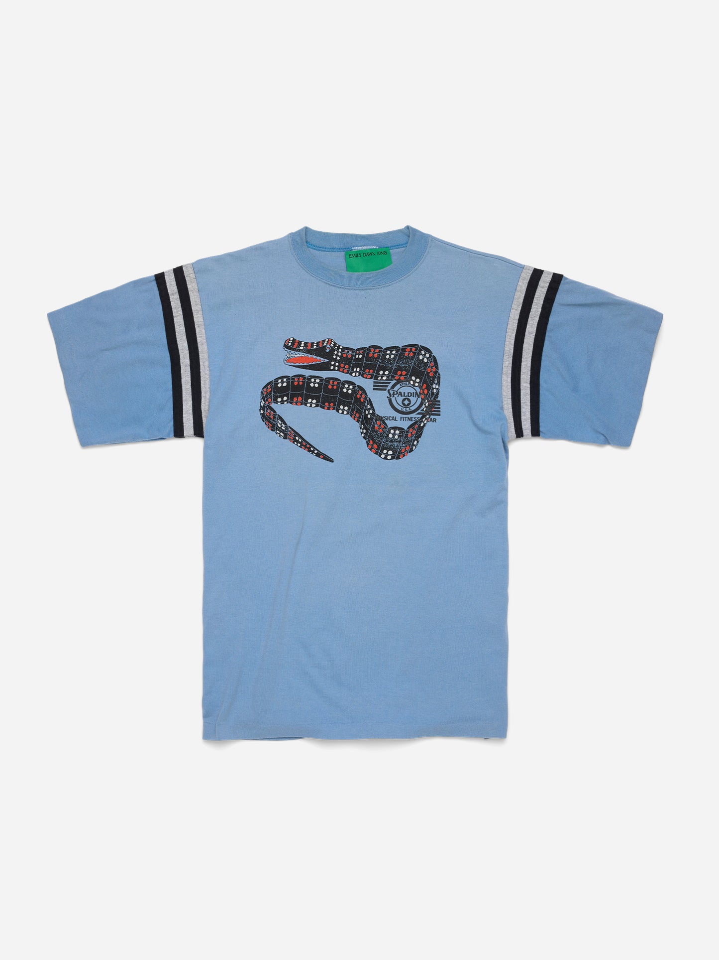 YEAR OF THE DRAGON - Blue Tee_Stripe_M/L (o)