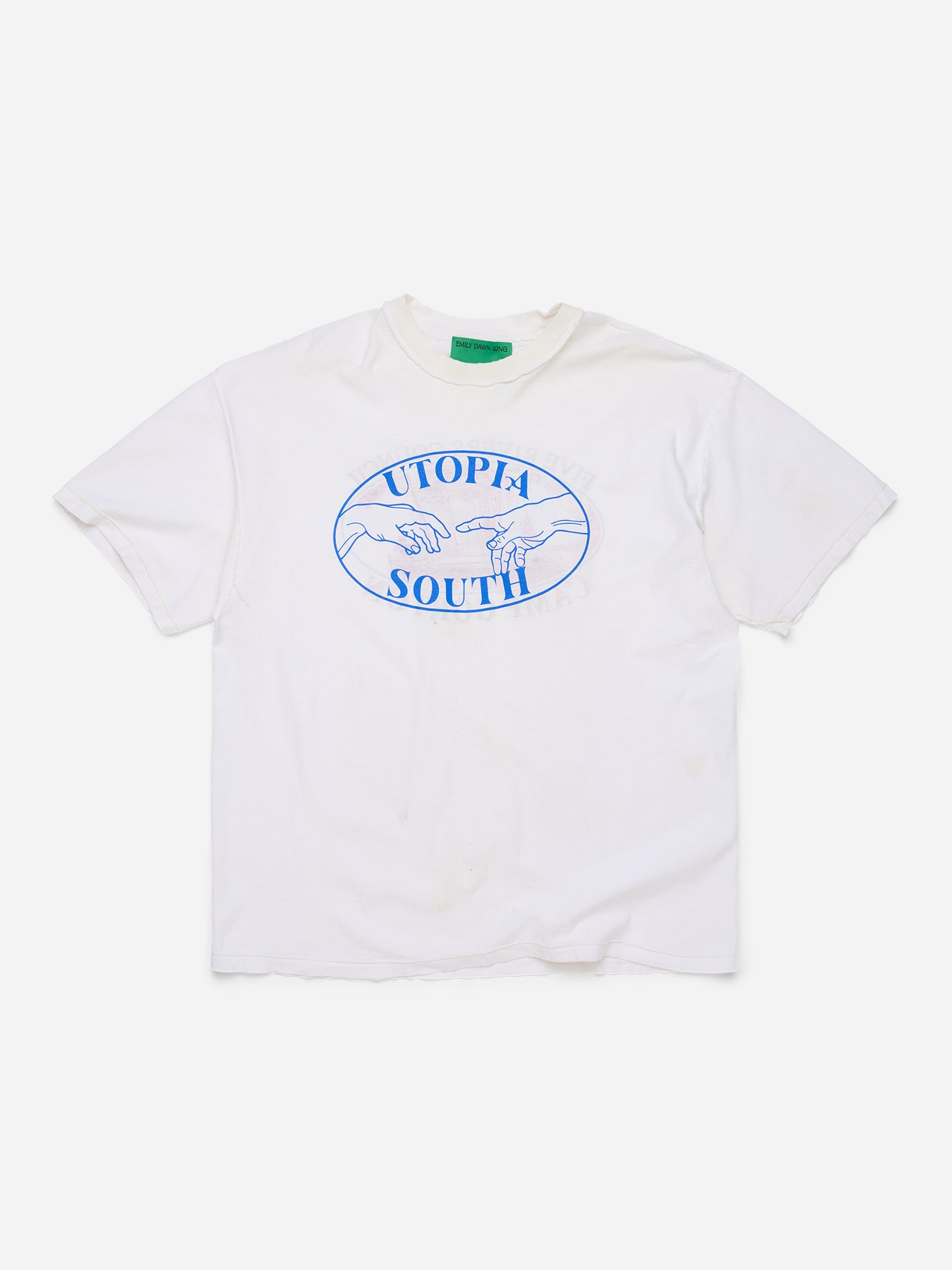 UTOPIA SOUTH - White Tee_ Camp_XL (a)