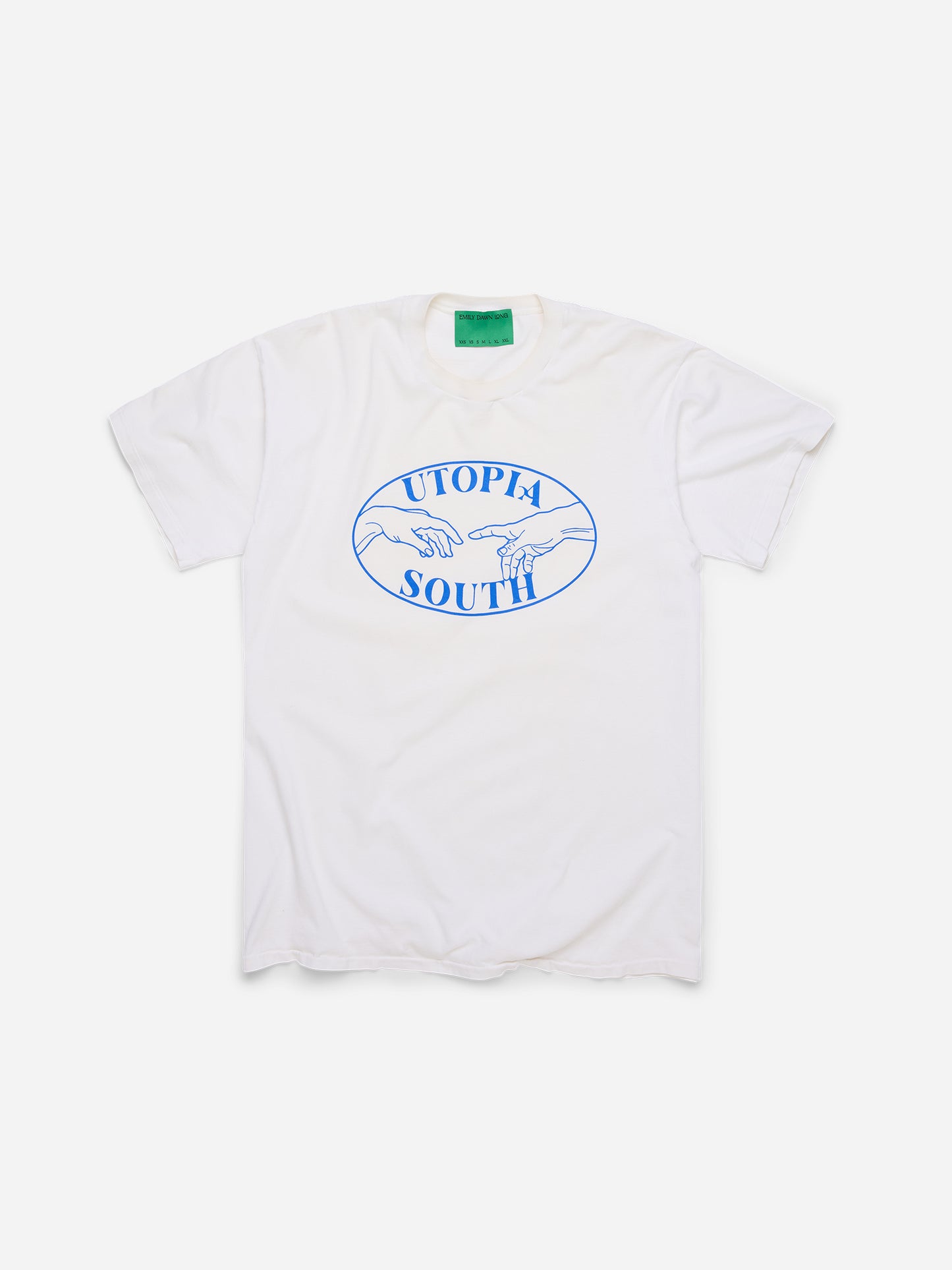 UTOPIA SOUTH - White Tee_S/M (b)